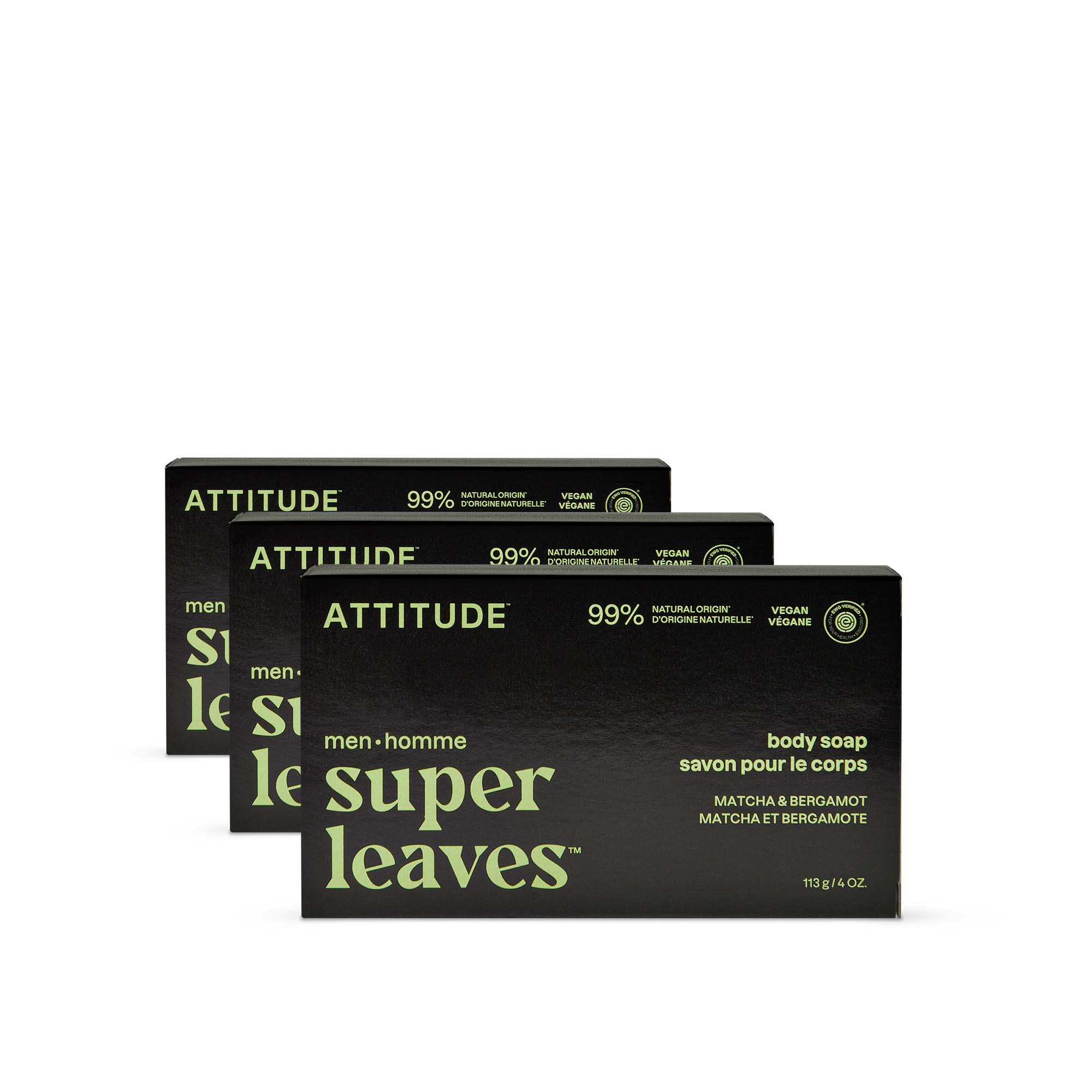 Men Body Soap 3-Pack - Bar