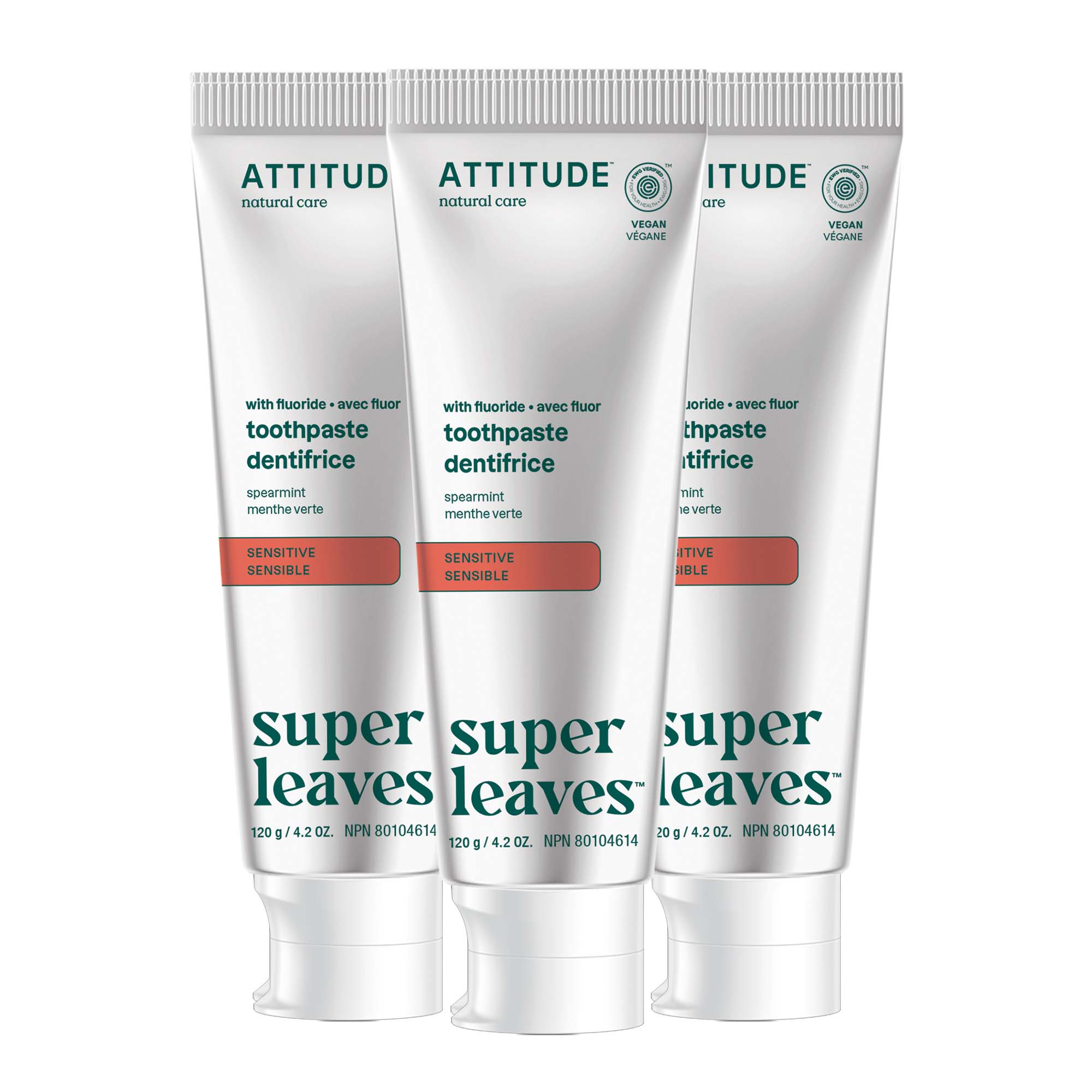 Fluoride Toothpaste 3-Pack