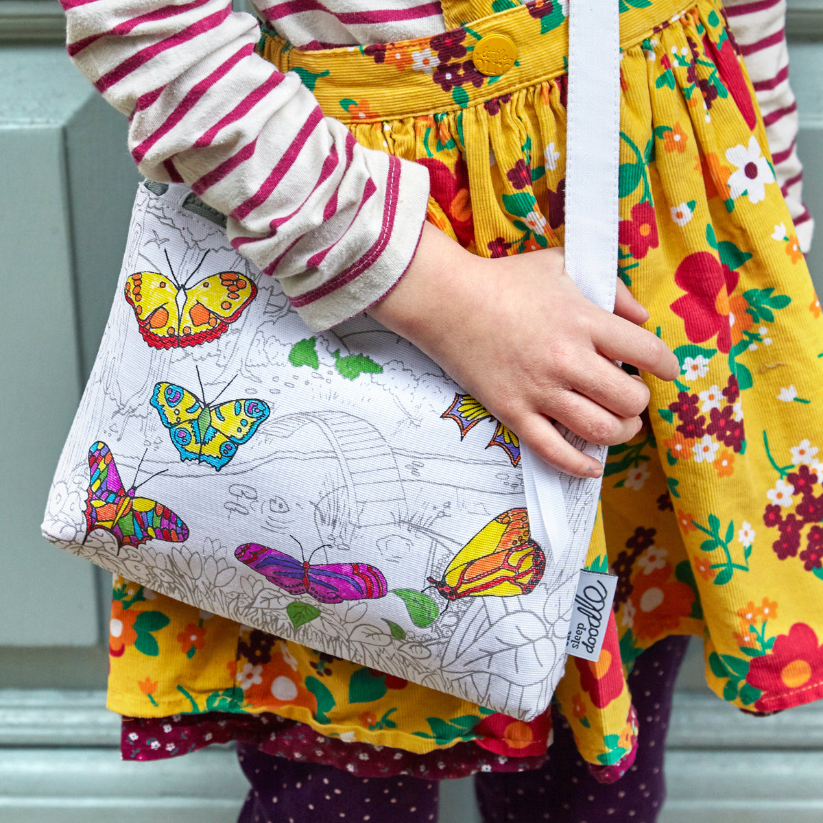 Kibakids - butterfly crossbody bag