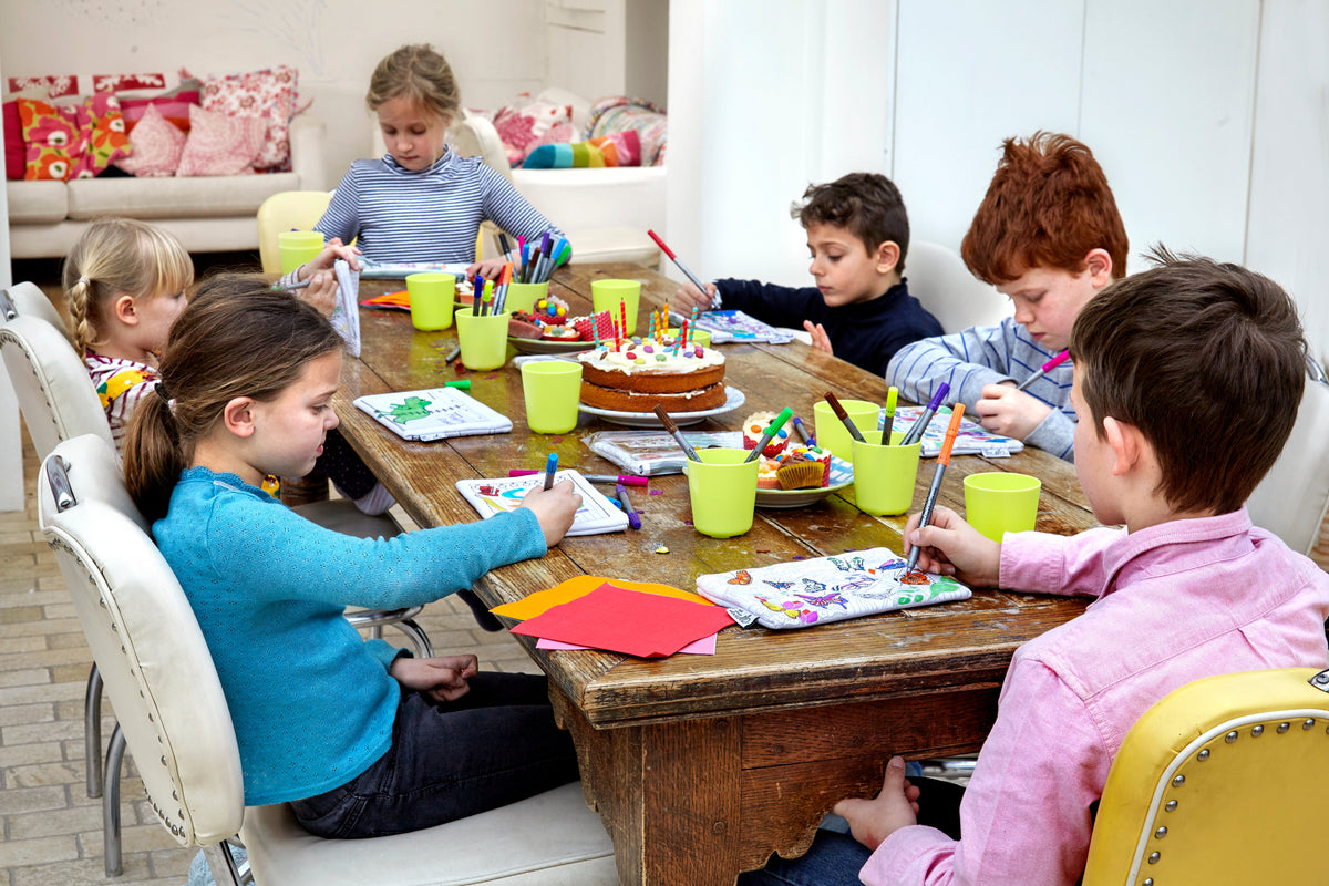 Kibakids - butterfly pencil case - party pack of 10