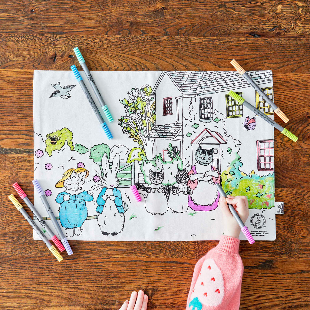 Kibakids - Tom Kitten™ Reusable Colour-In Placemat for Kids