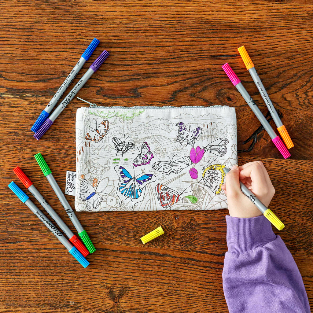 Kibakids - butterfly pencil case
