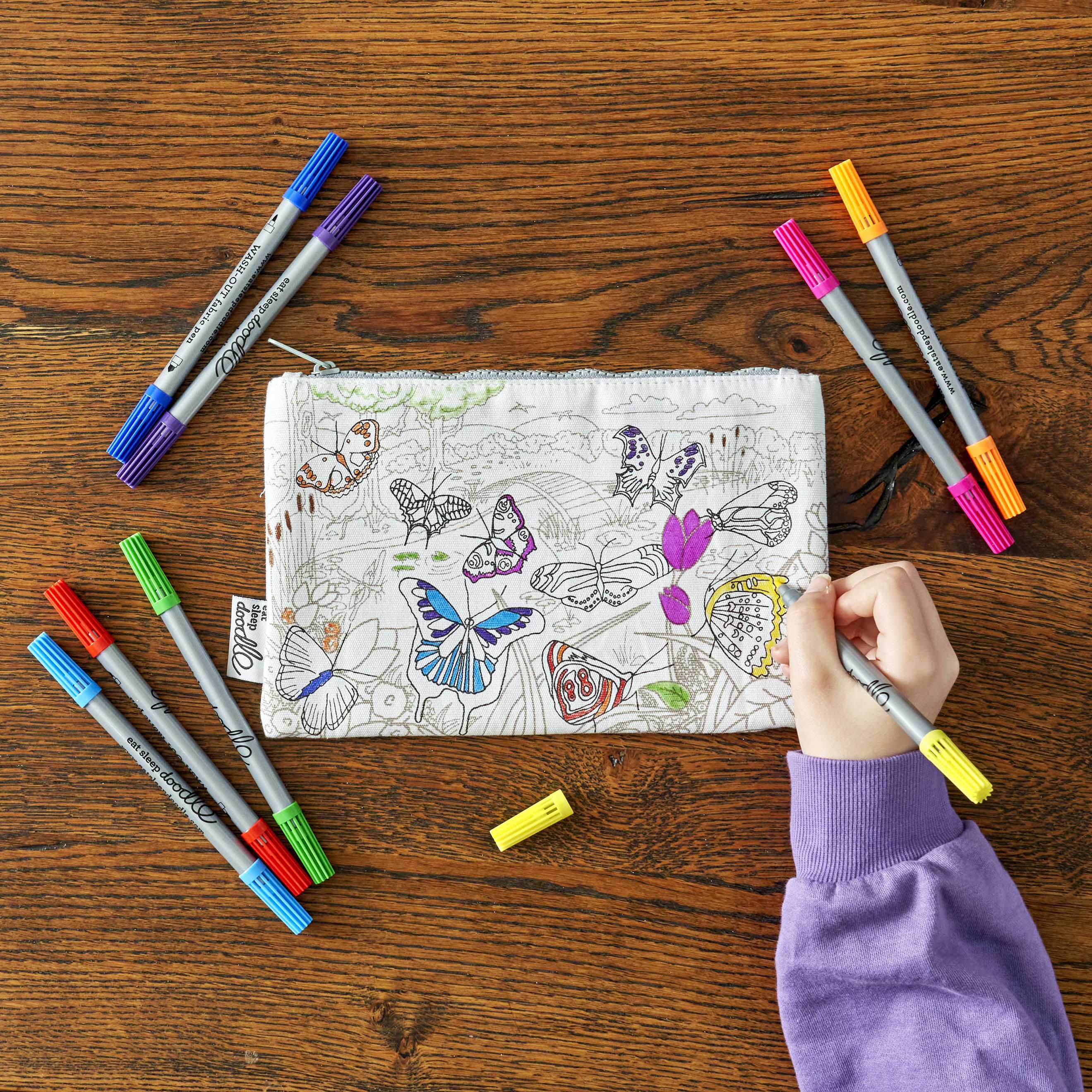 Kibakids - butterfly pencil case