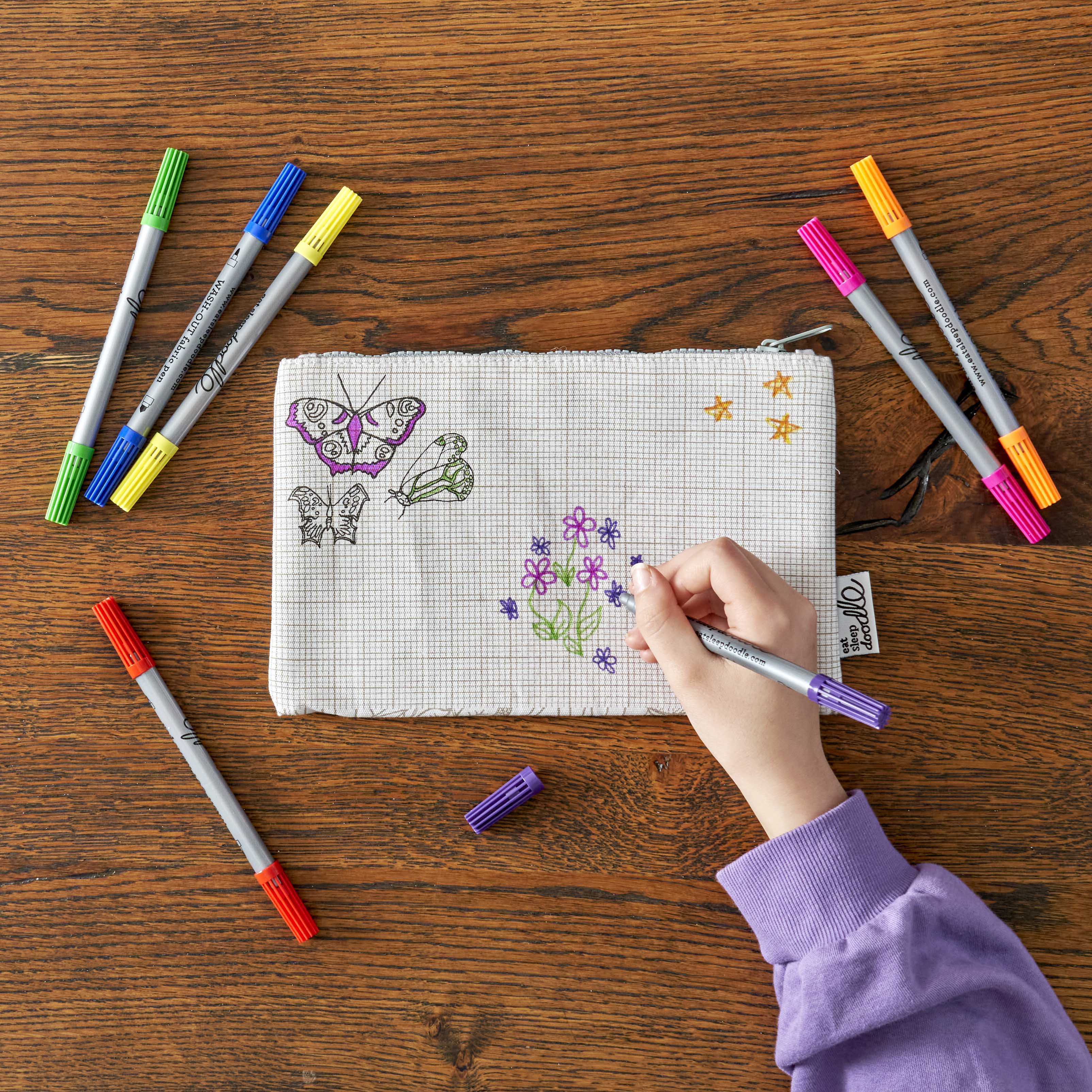 Kibakids - butterfly pencil case