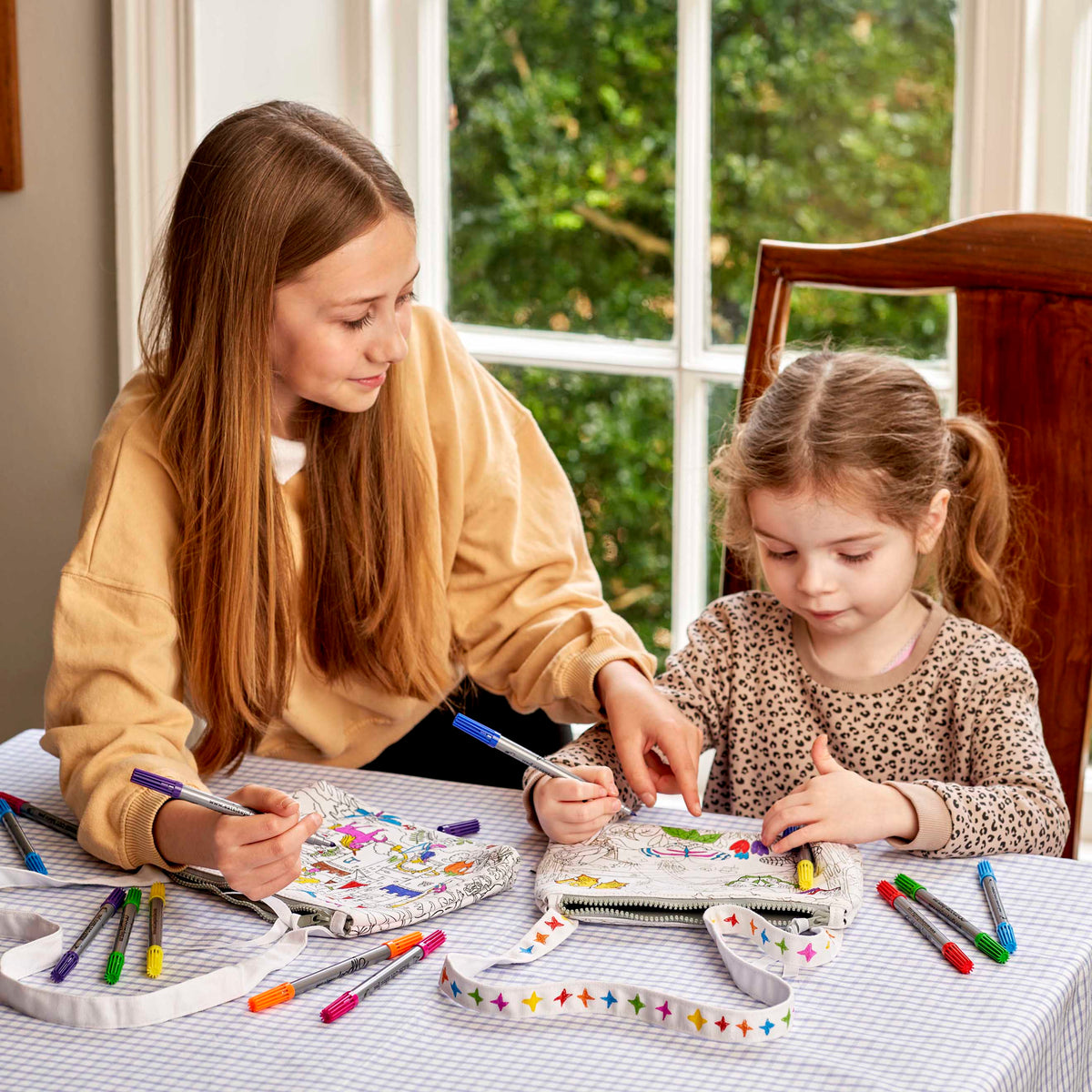 Kibakids - colour your own crossbody bag bundle