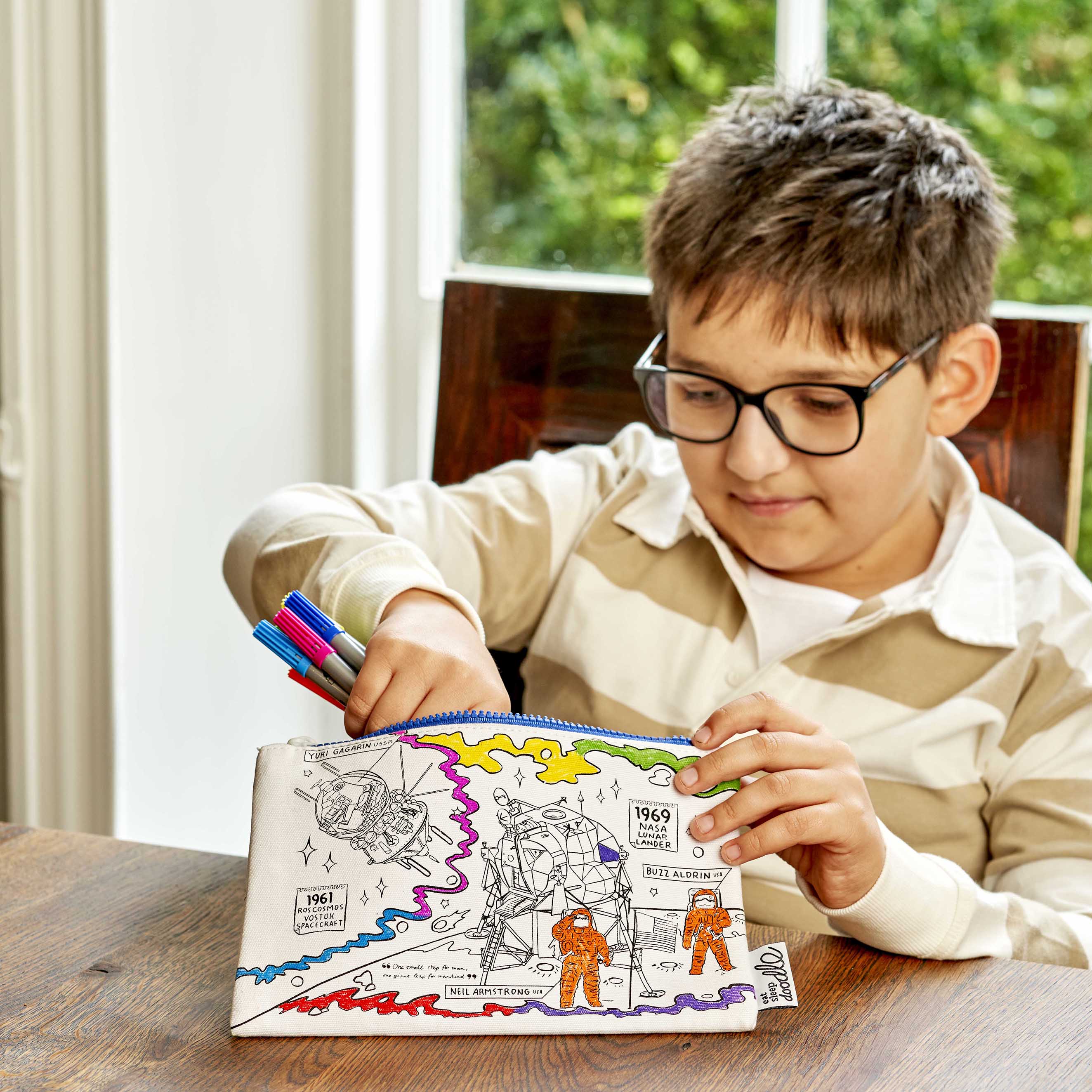 Kibakids - space explorer pencil case
