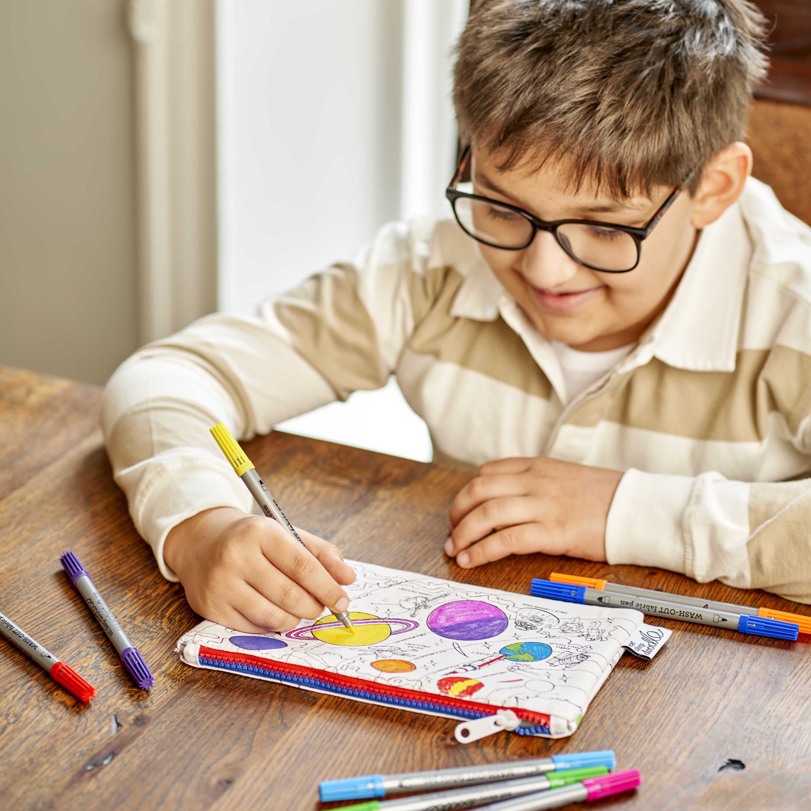 Kibakids - space explorer pencil case - party pack of 10