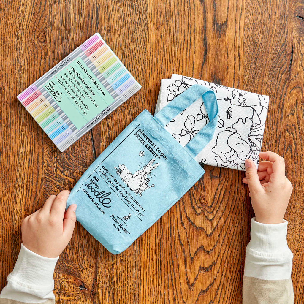 Kibakids - Peter Rabbit™ Reusable Colour-In Placemat for Kids