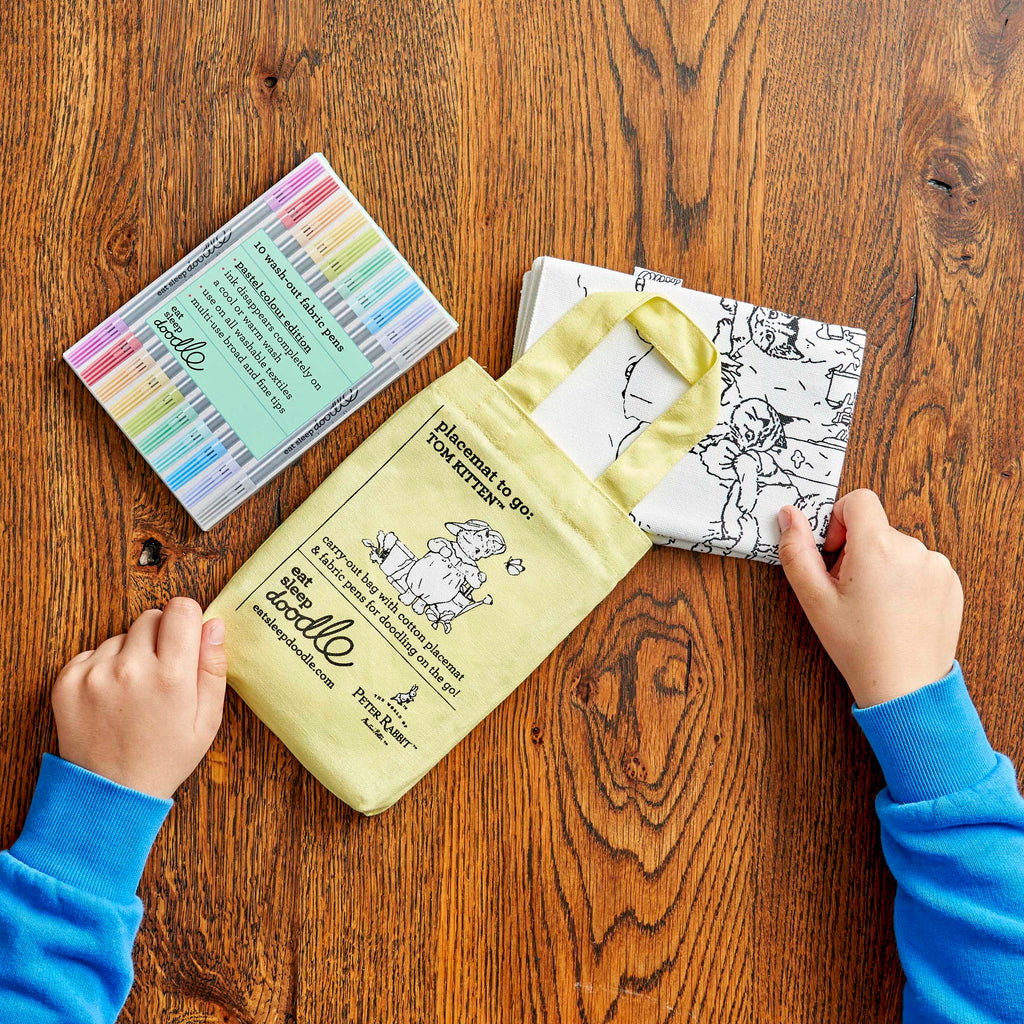 Kibakids - Tom Kitten™ Reusable Colour-In Placemat for Kids