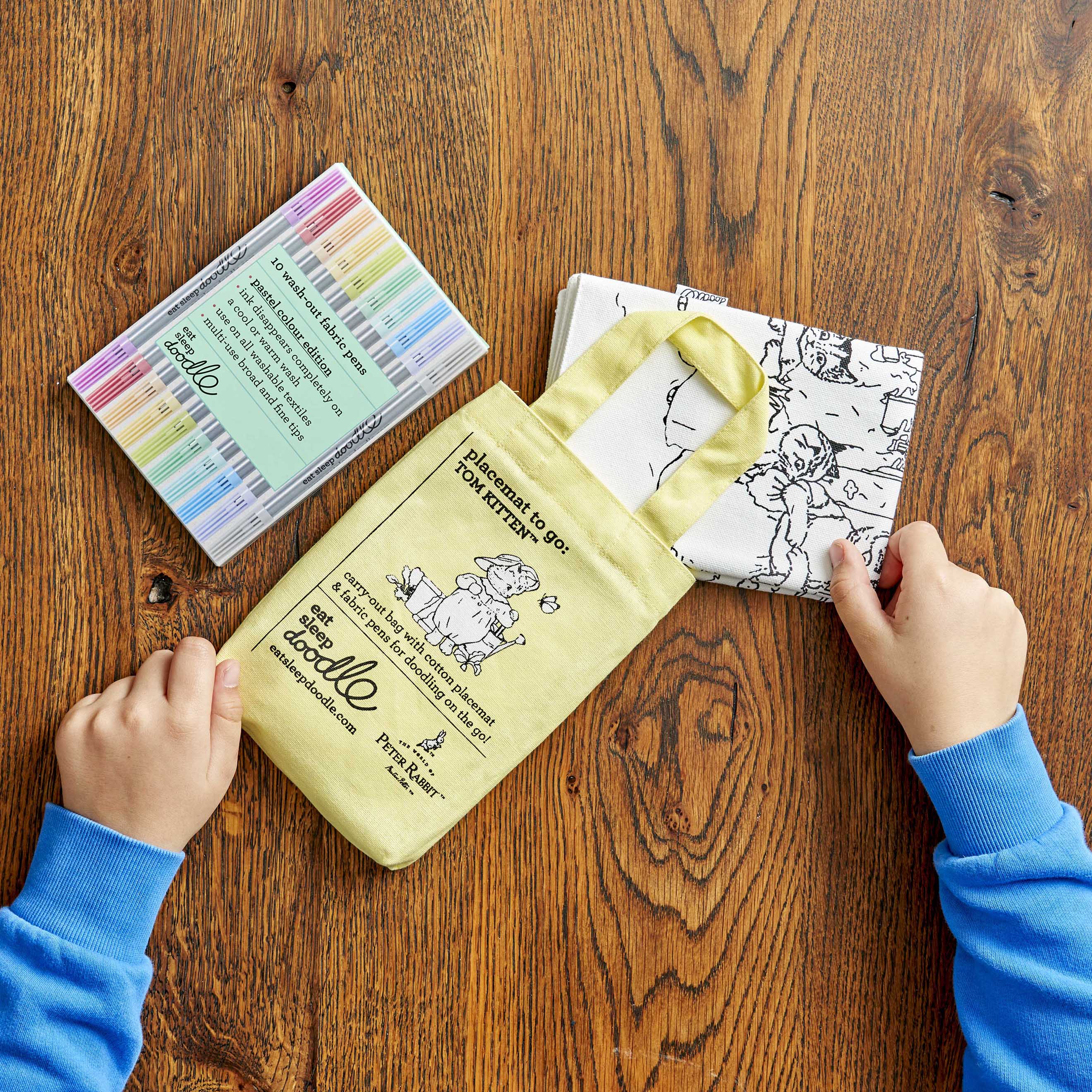Kibakids - Tom Kitten™ Reusable Colour-In Placemat for Kids