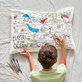 Kibakids - under the sea pillowcase