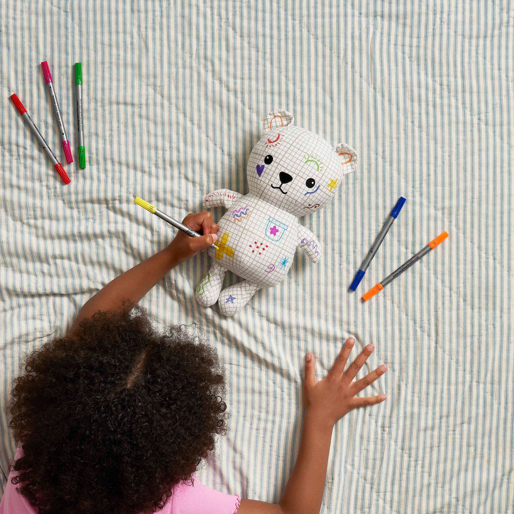 Kibakids - colour-in & doodle Artie Bear®