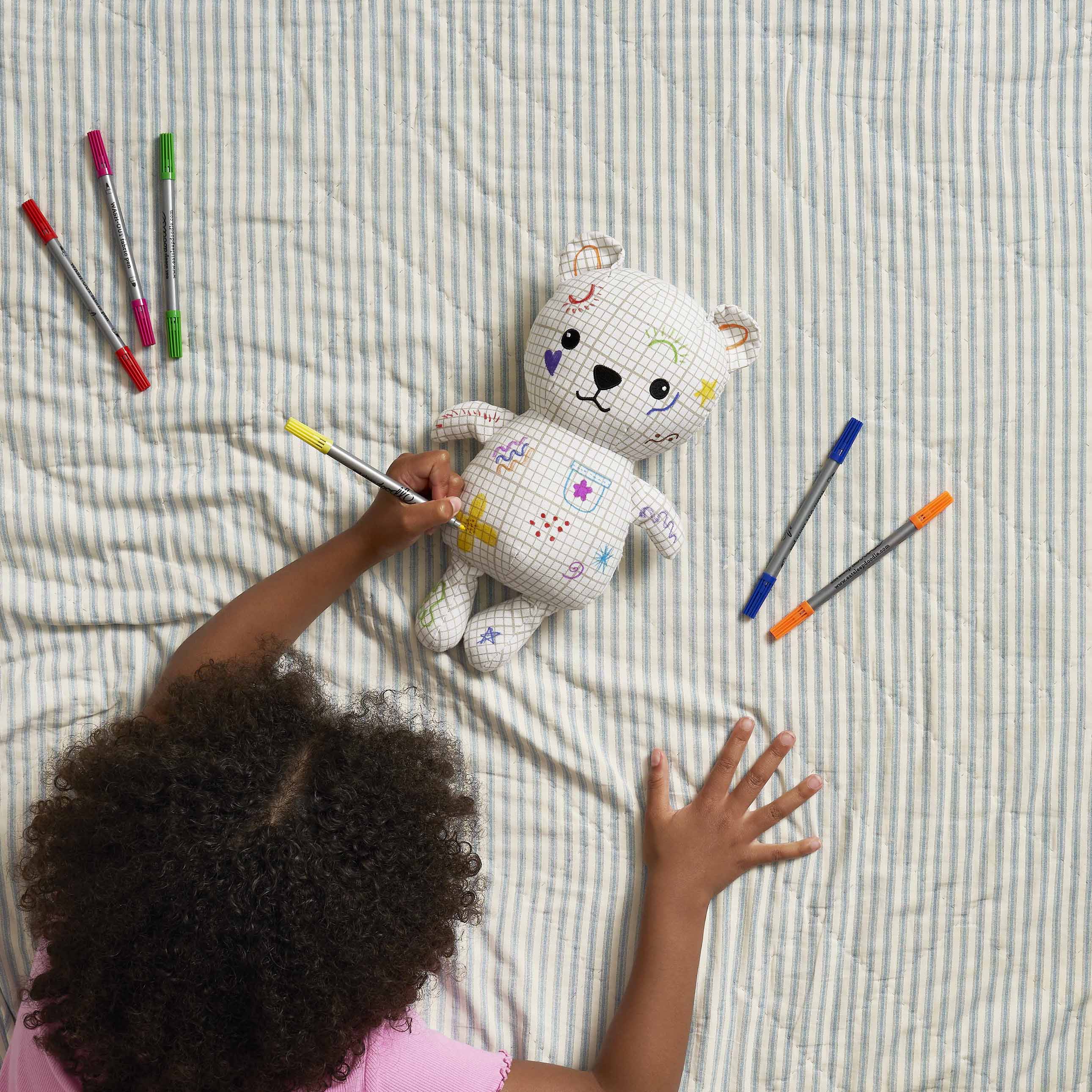 Kibakids - colour-in & doodle Artie Bear®