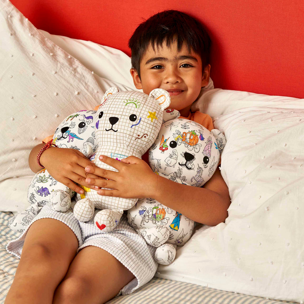 Kibakids - colour-in & doodle Artie Bear®