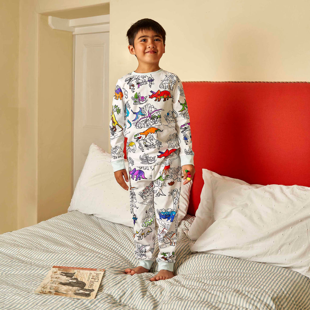 Kibakids - dinosaur pajamas