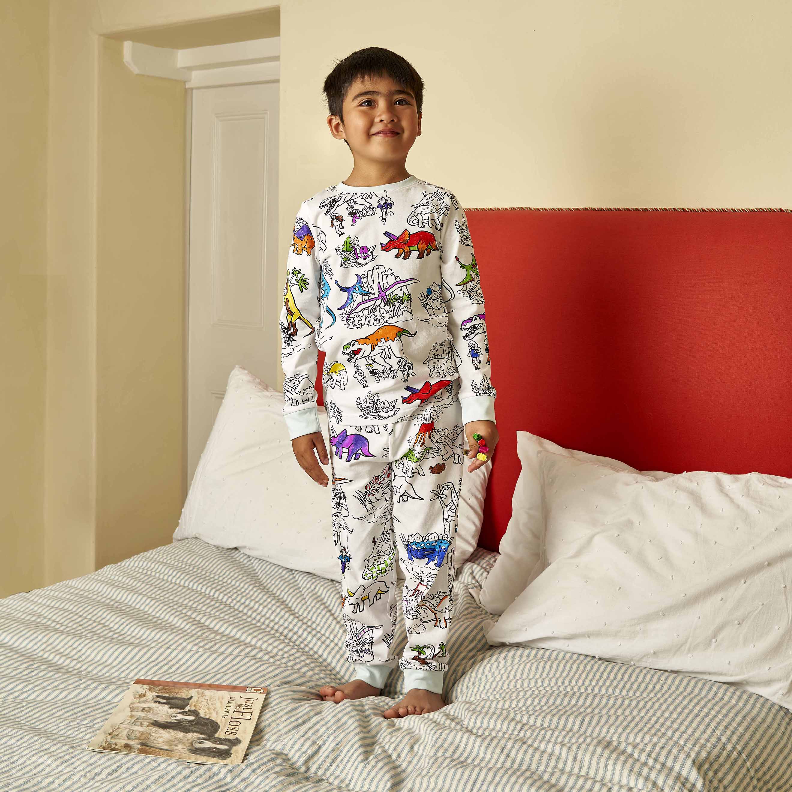 Kibakids - dinosaur pajamas