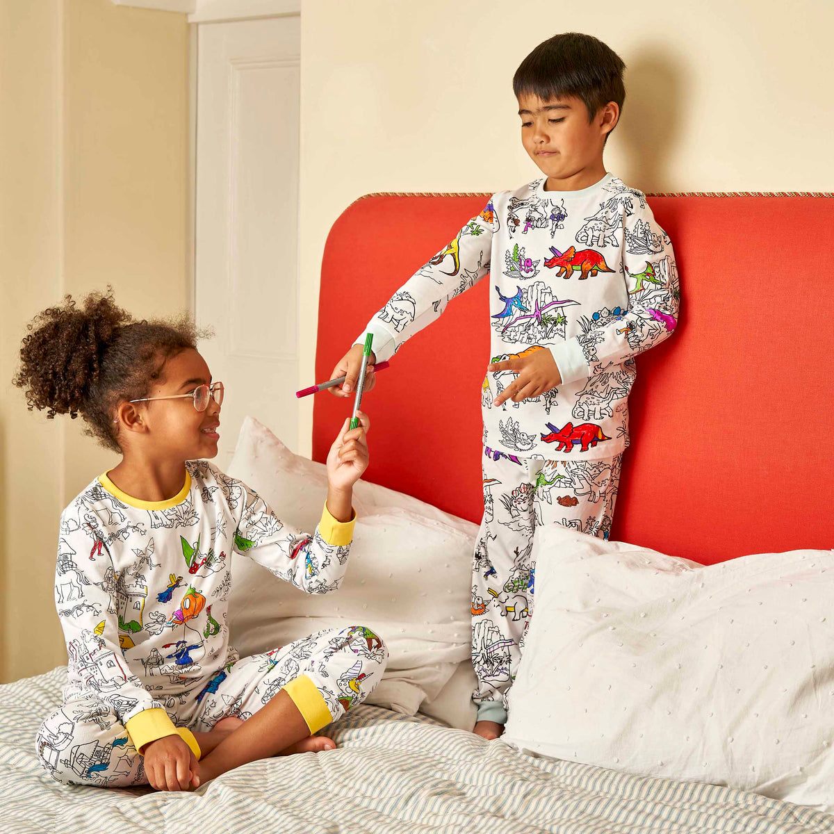Kibakids - dinosaur pajamas