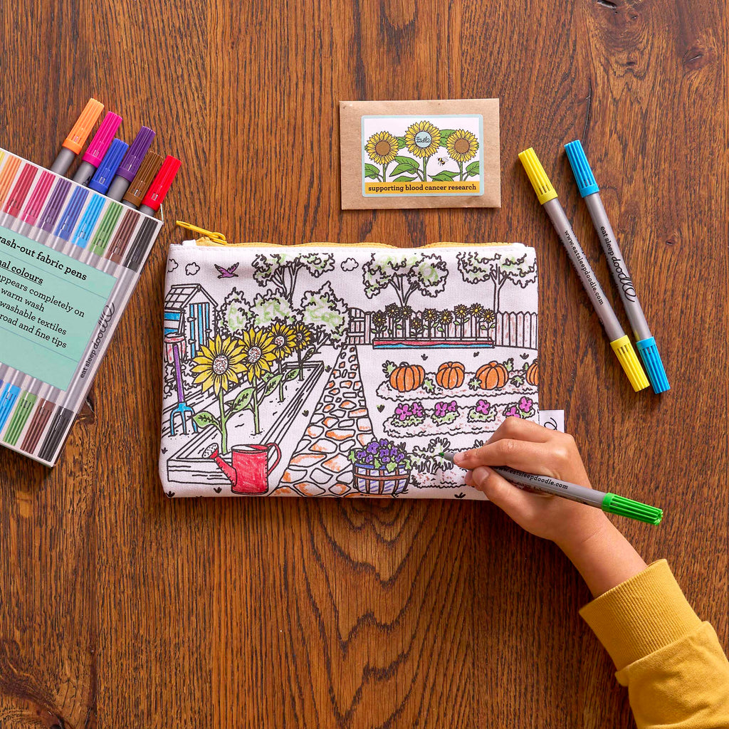 Kibakids - sunflower pencil case