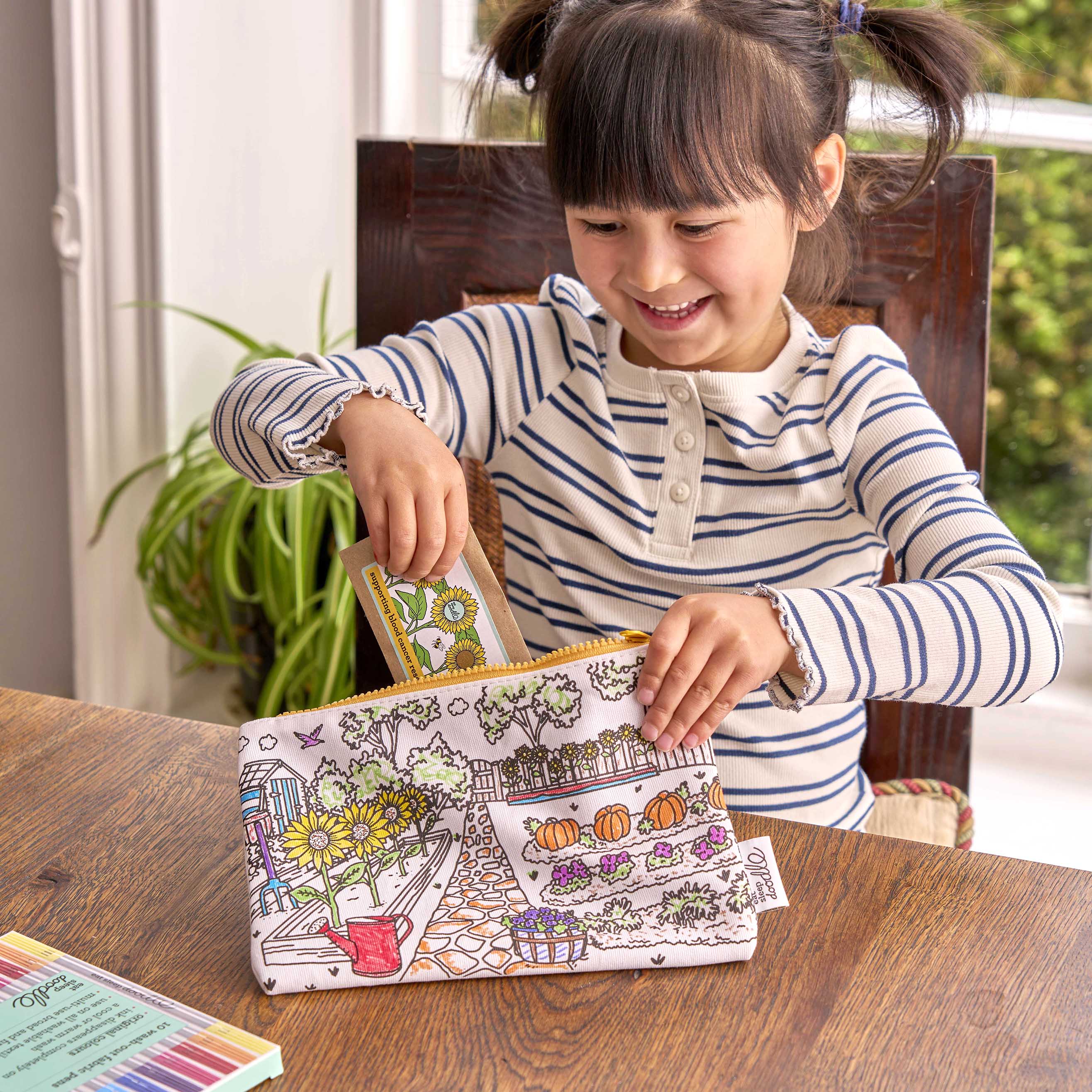 Kibakids - sunflower pencil case