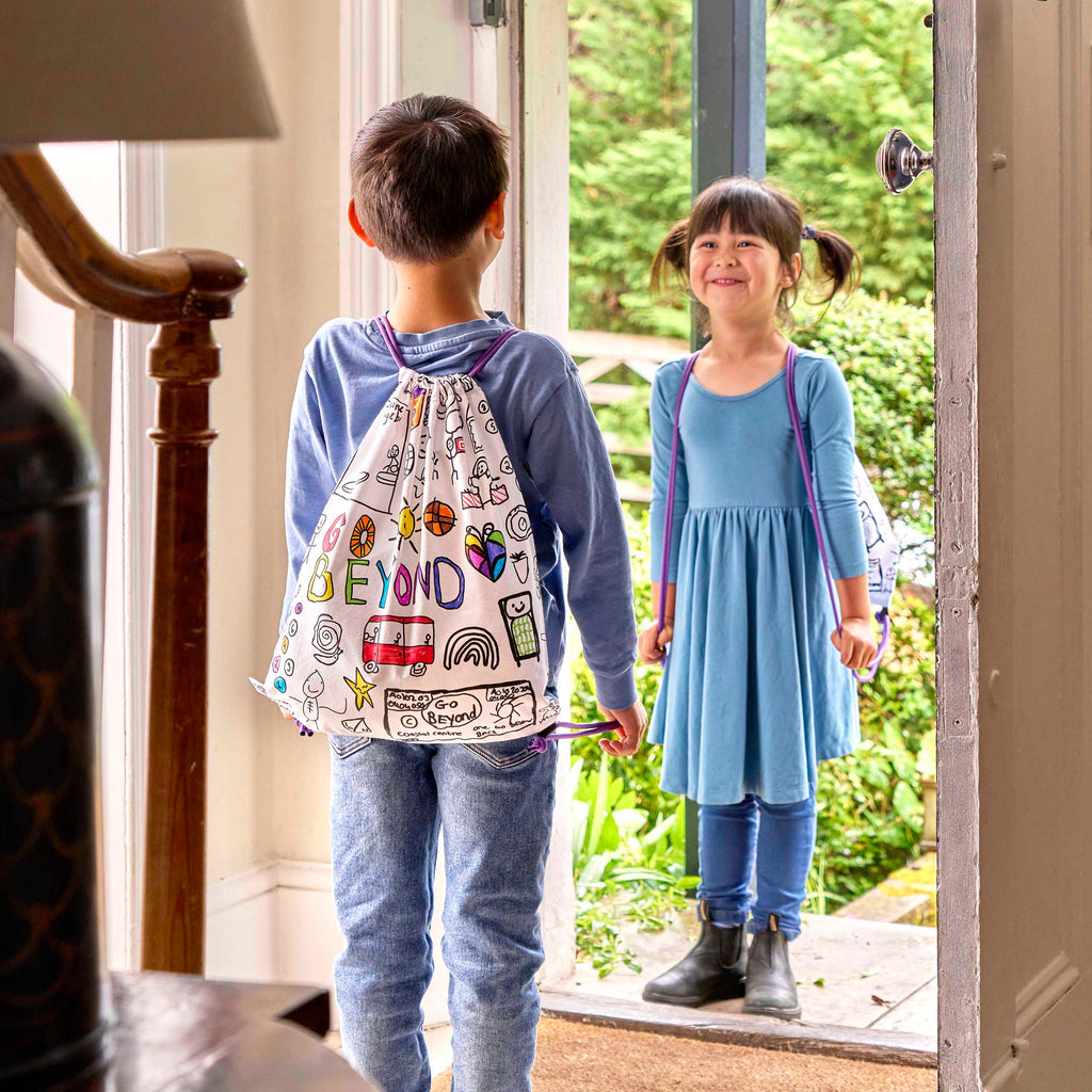 Kibakids - pack up your troubles backpack