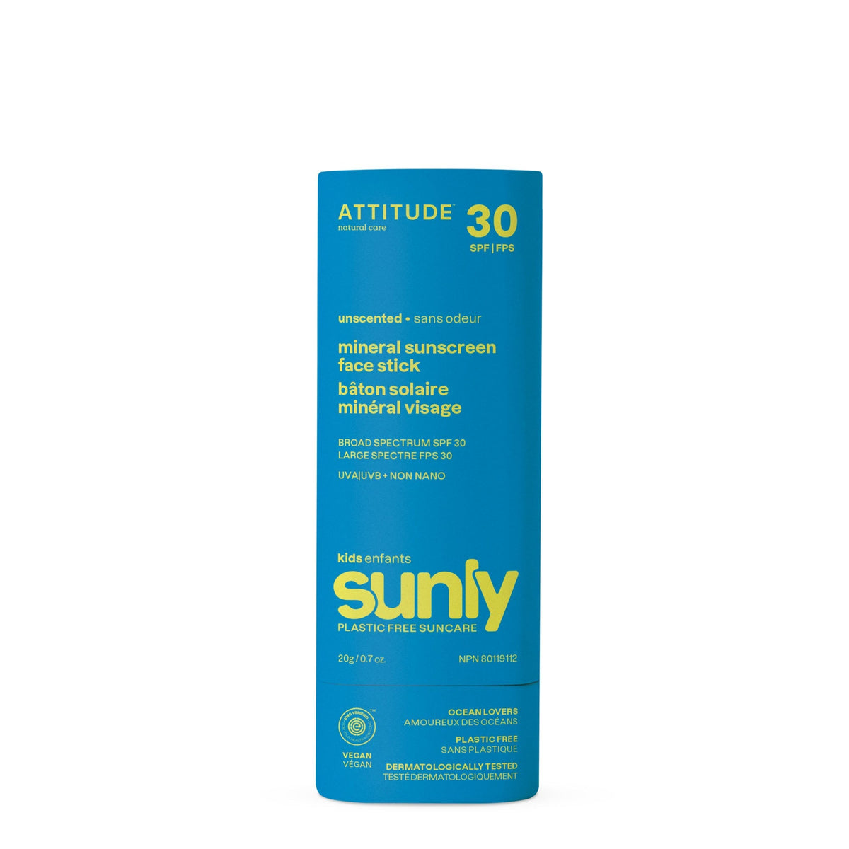 Kids Sunscreen Face Stick - SPF 30