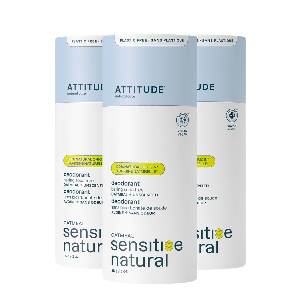 Deodorant - Plastic-Free Stick Sensitive Skin