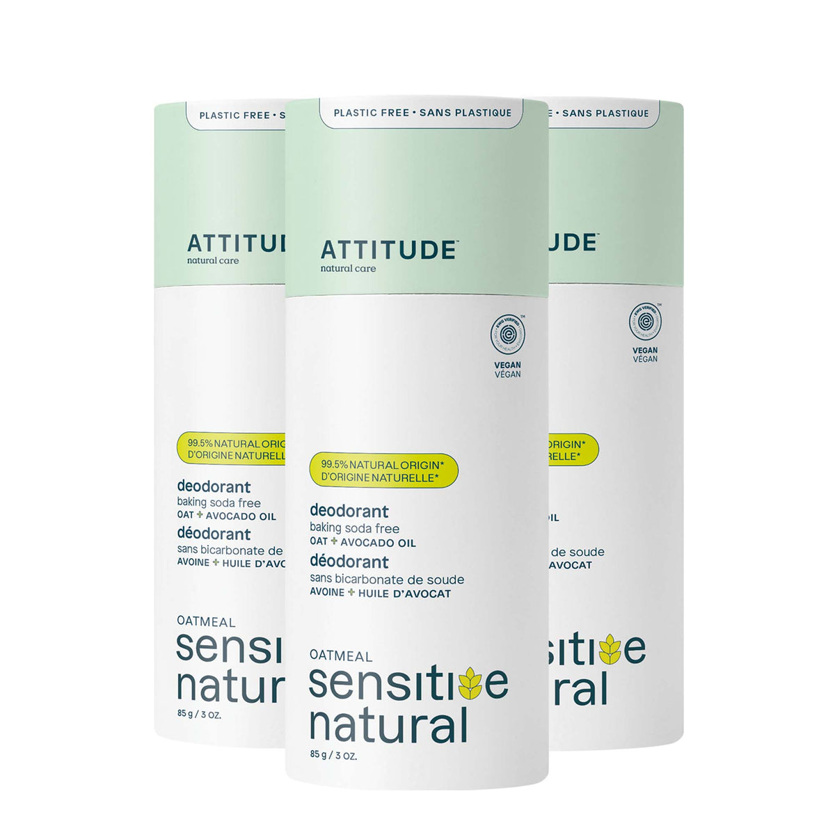 Deodorant - Plastic-Free Stick Sensitive Skin