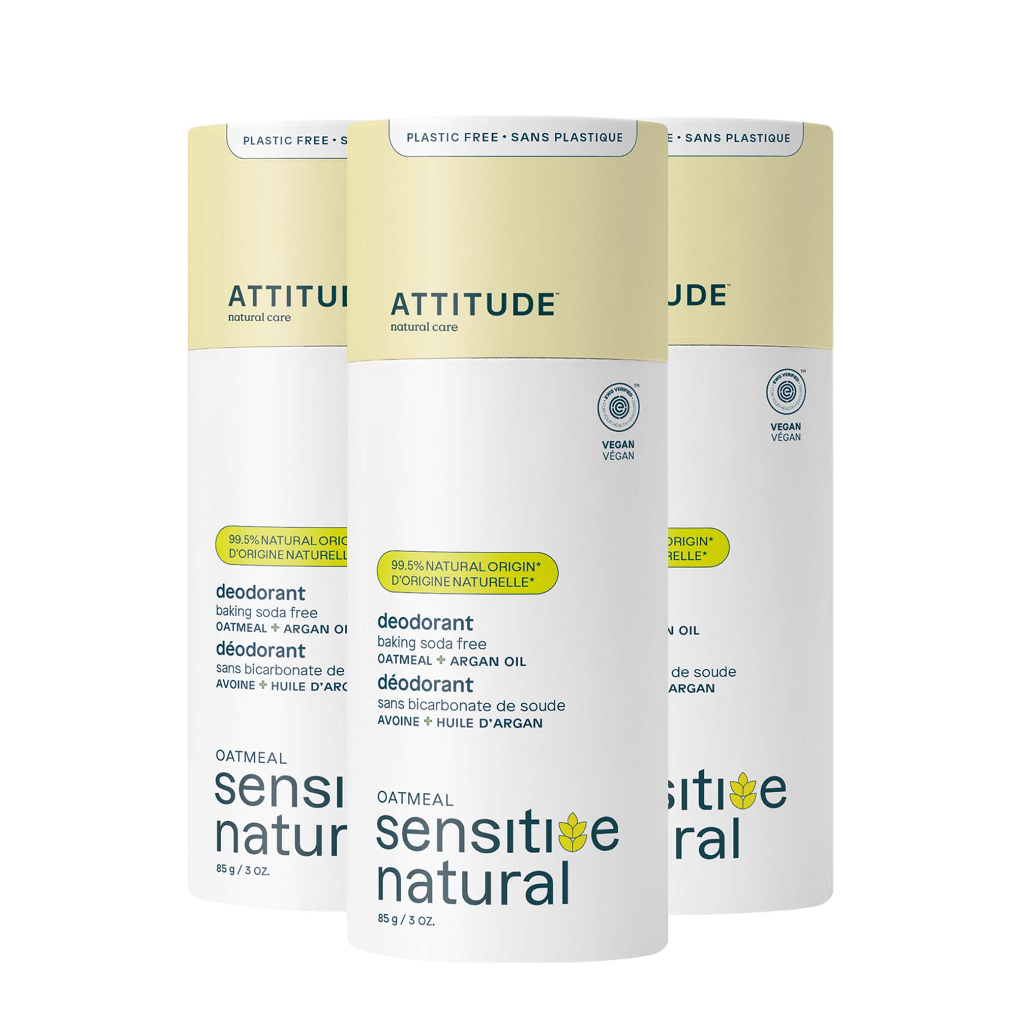 Deodorant - Plastic-Free Stick Sensitive Skin