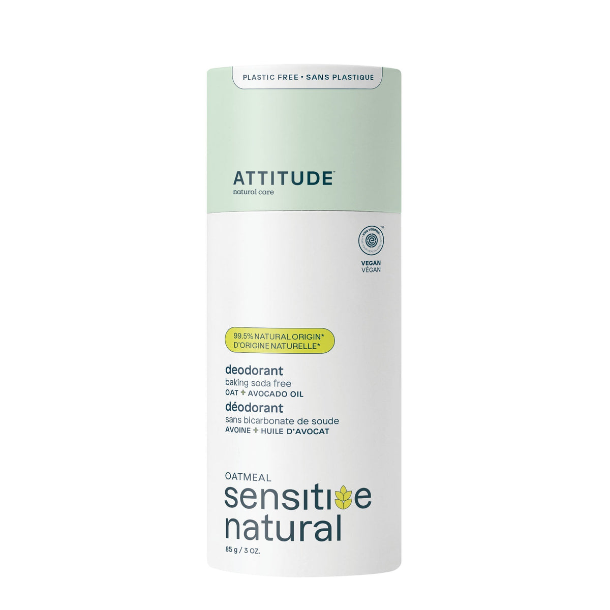 Deodorant - Plastic-Free Stick Sensitive Skin
