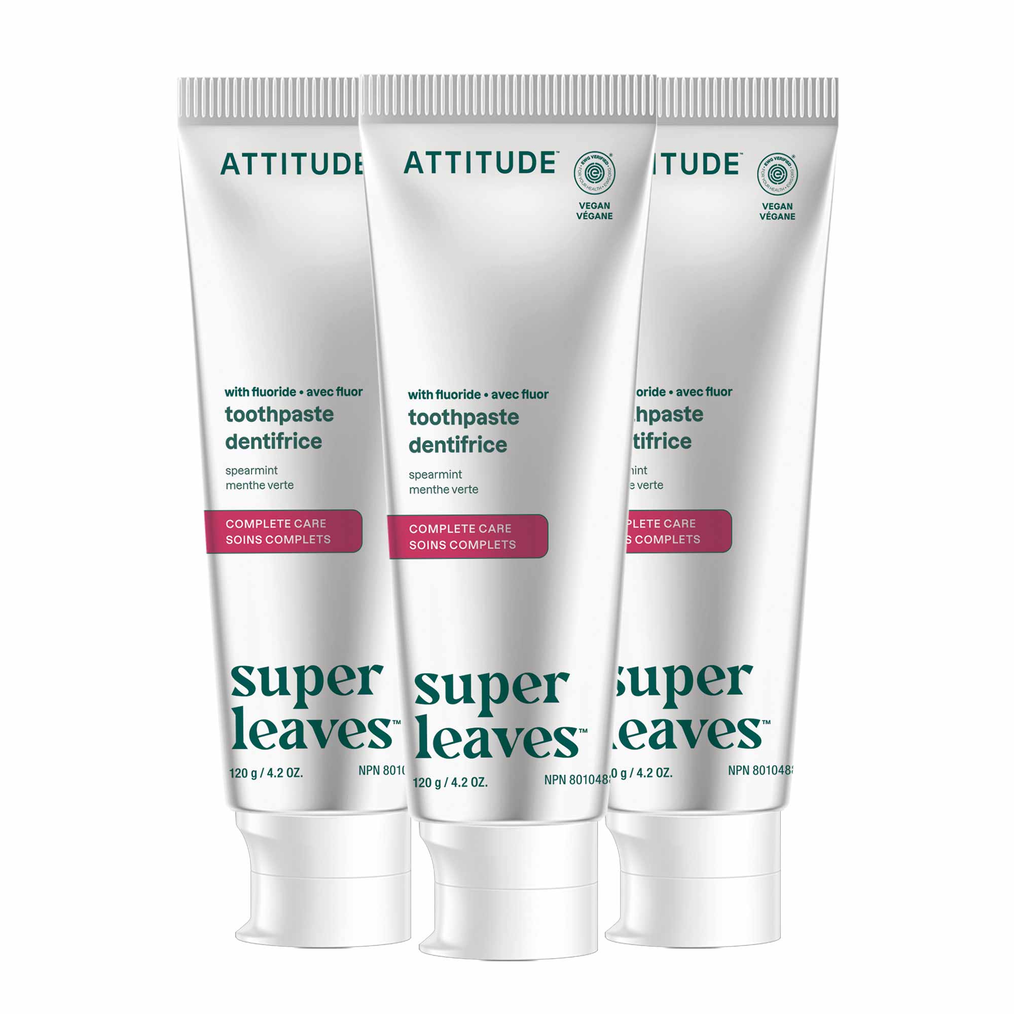 Fluoride Toothpaste 3-Pack