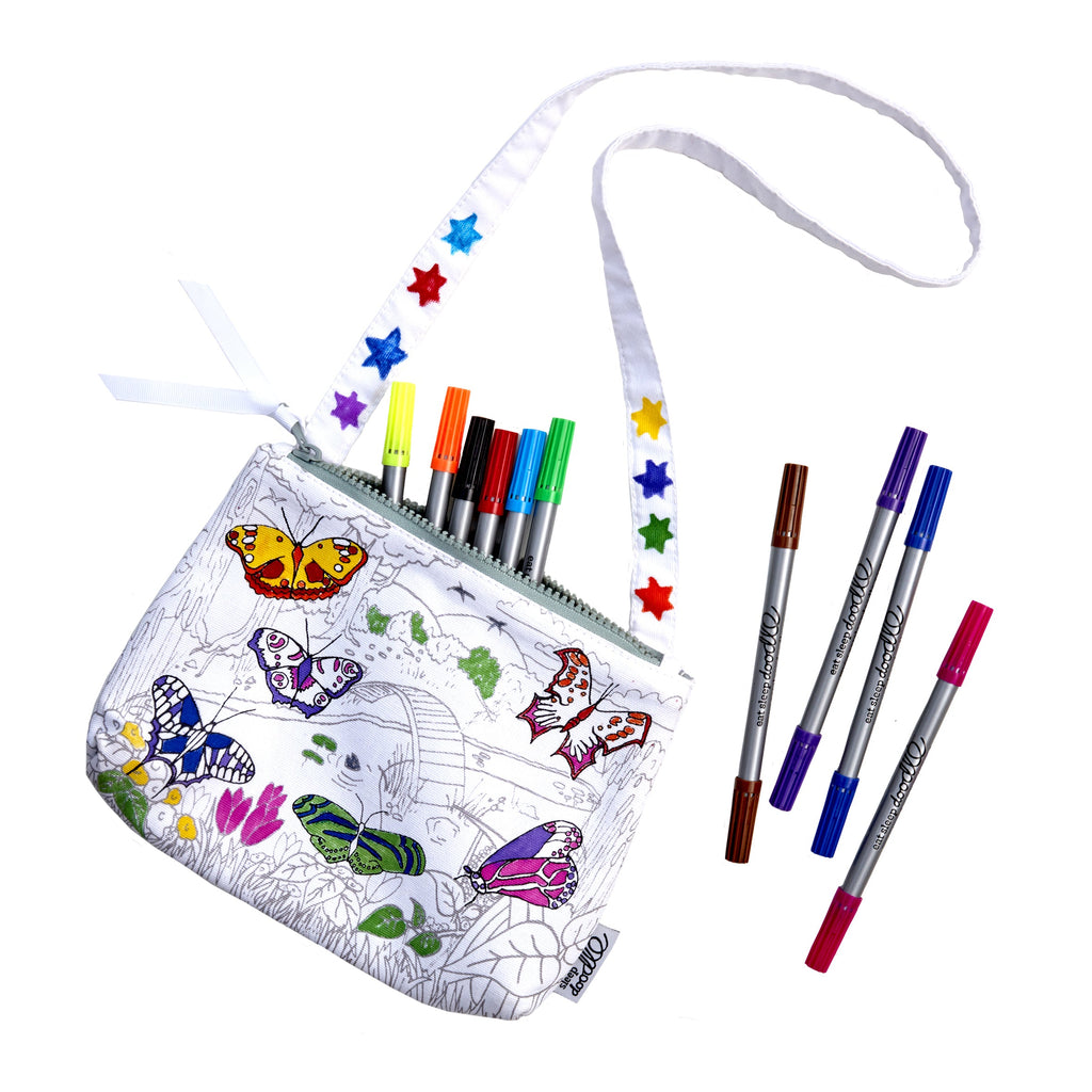 Kibakids - butterfly crossbody bag