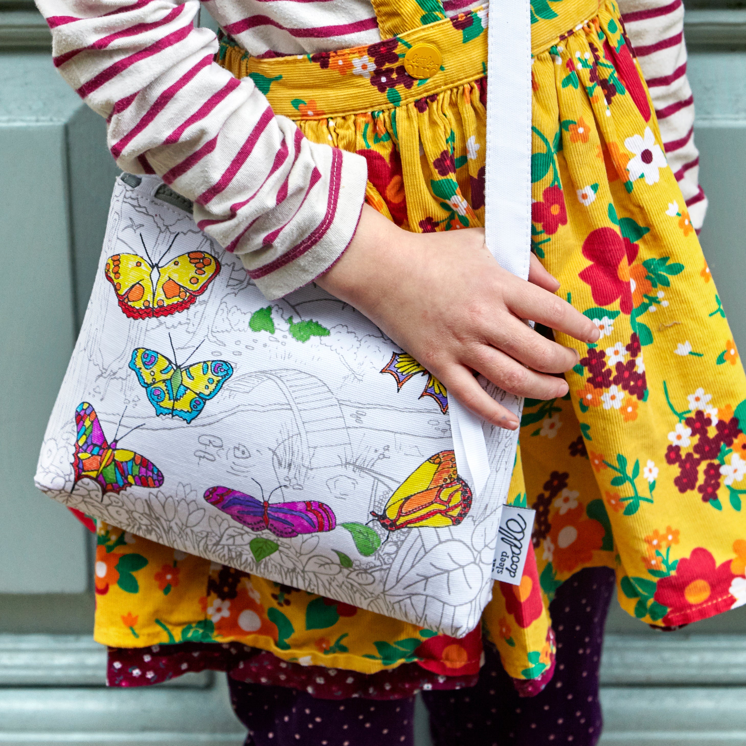 Kibakids - colour your own crossbody bag bundle