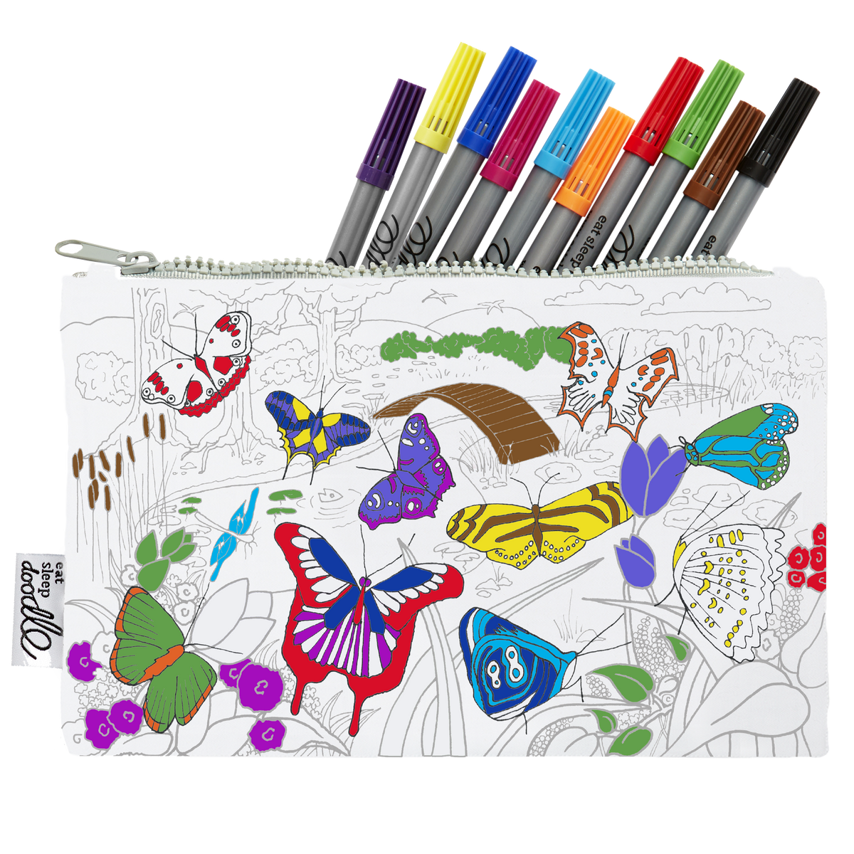 Kibakids - butterfly colour in gift bundle