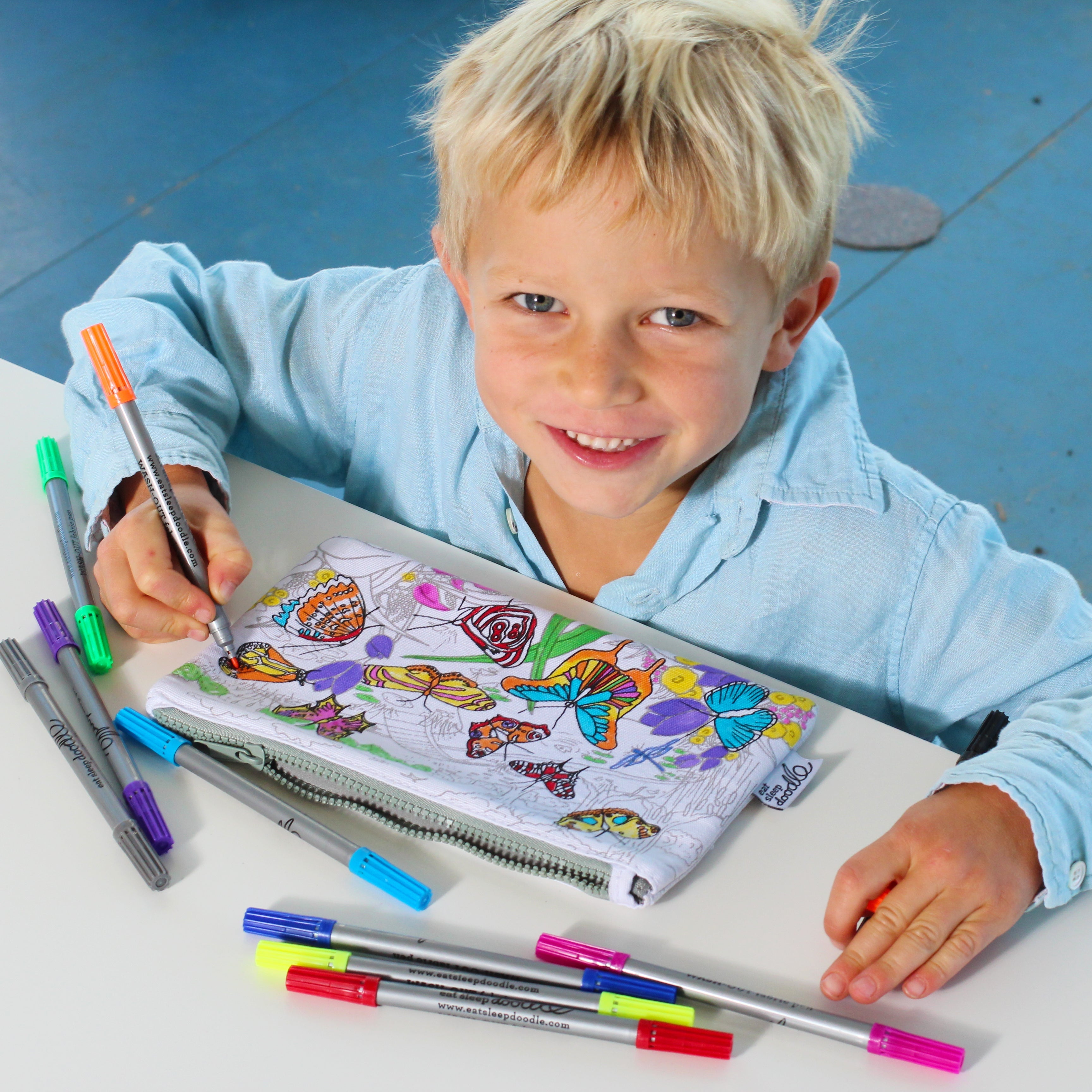 Kibakids - butterfly colour in gift bundle