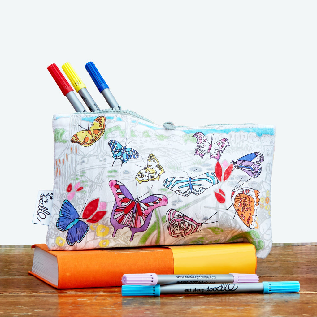 Kibakids - butterfly pencil case