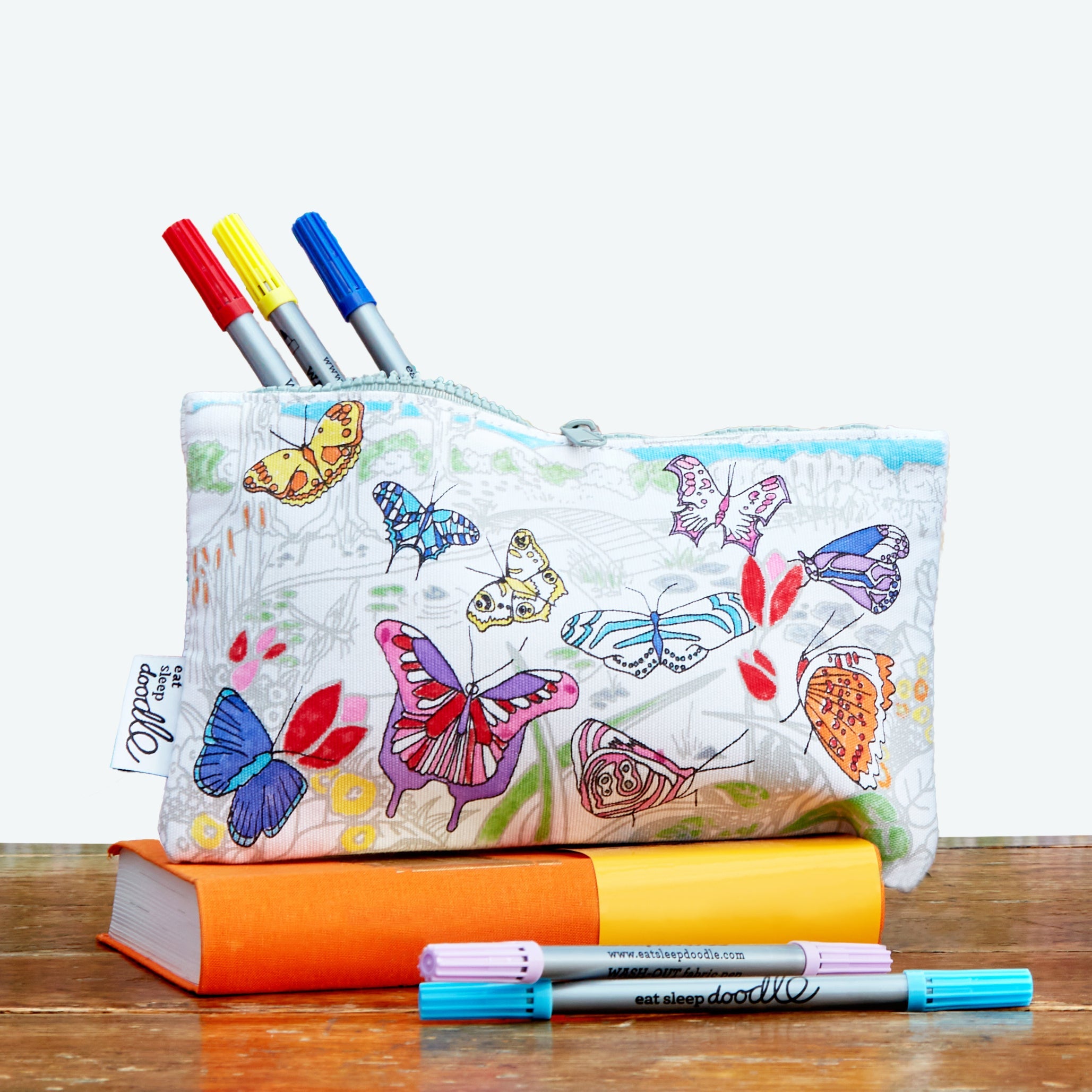 Kibakids - butterfly pencil case