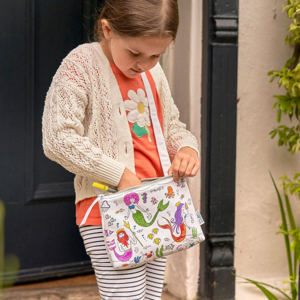 Kibakids - mermaid crossbody bag
