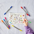 Kibakids - world map pencil case