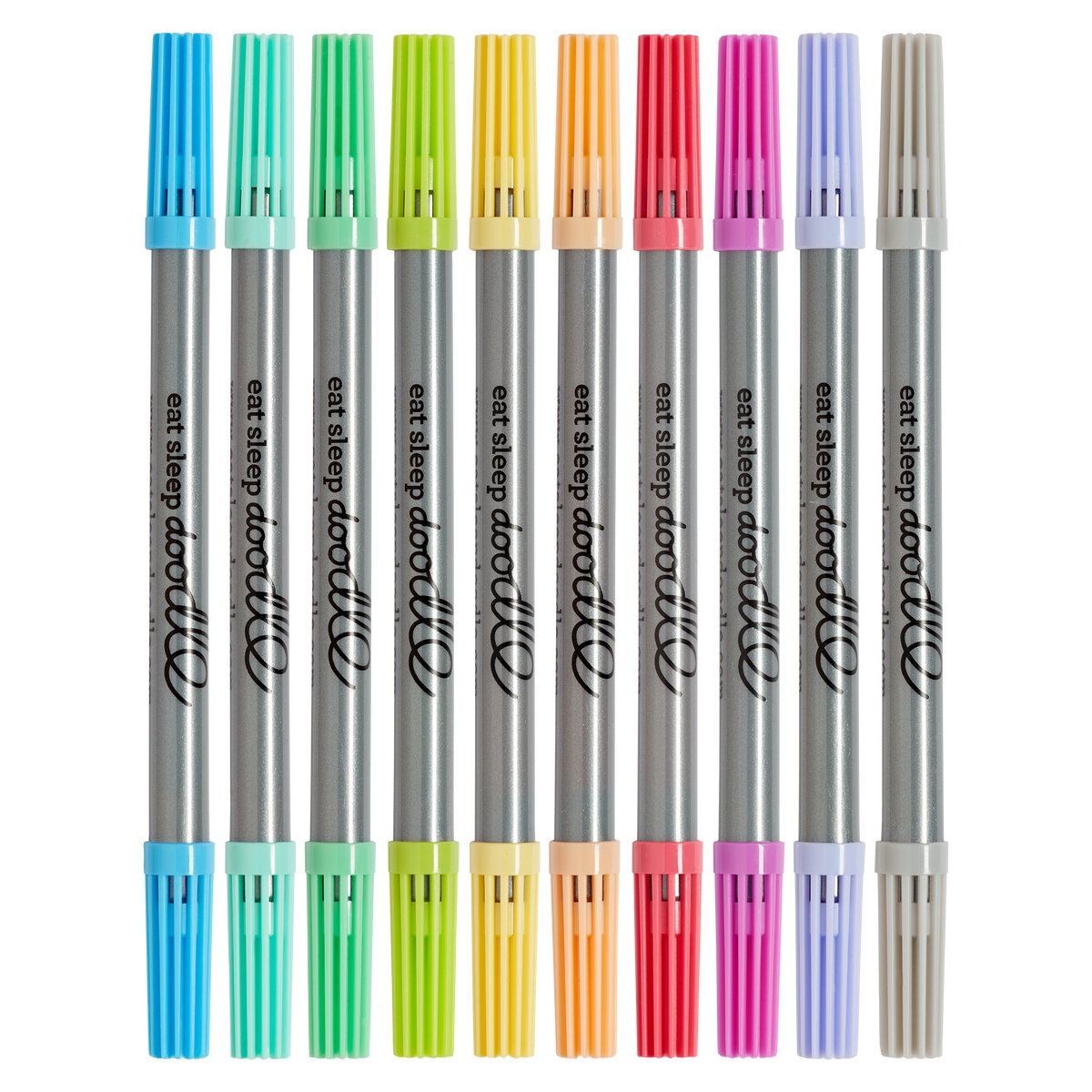 Kibakids - doodle wash-out pen set: pastel edition