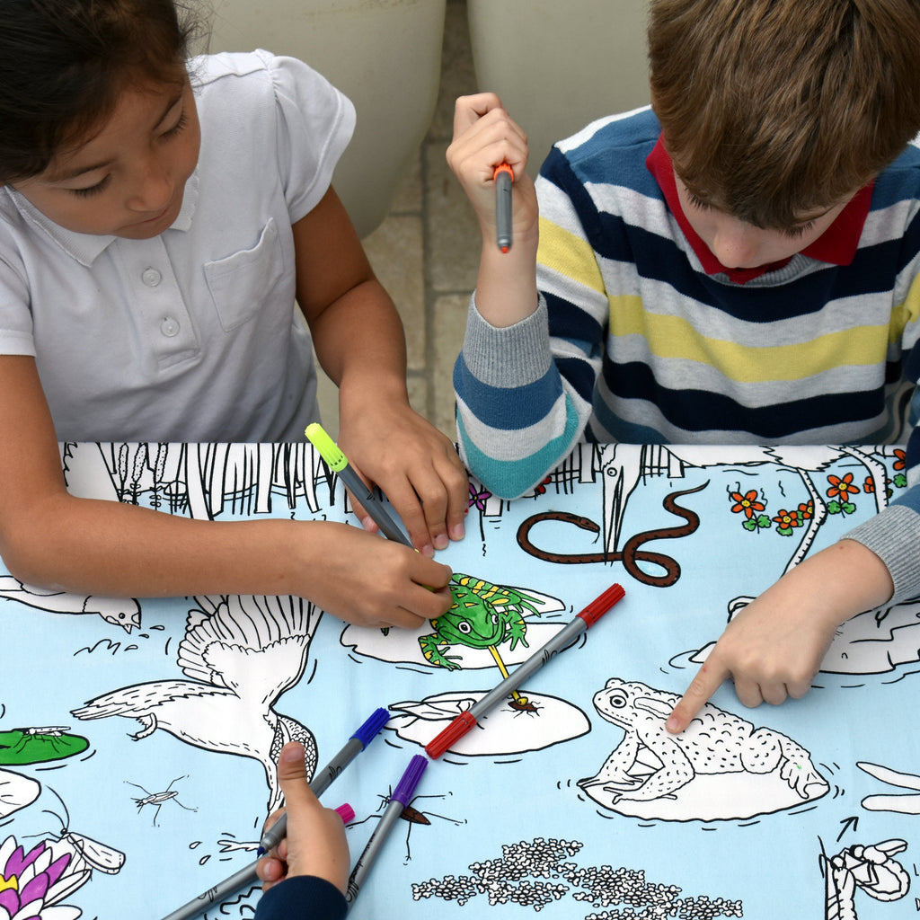 Kibakids - nature & wildlife tablecloth