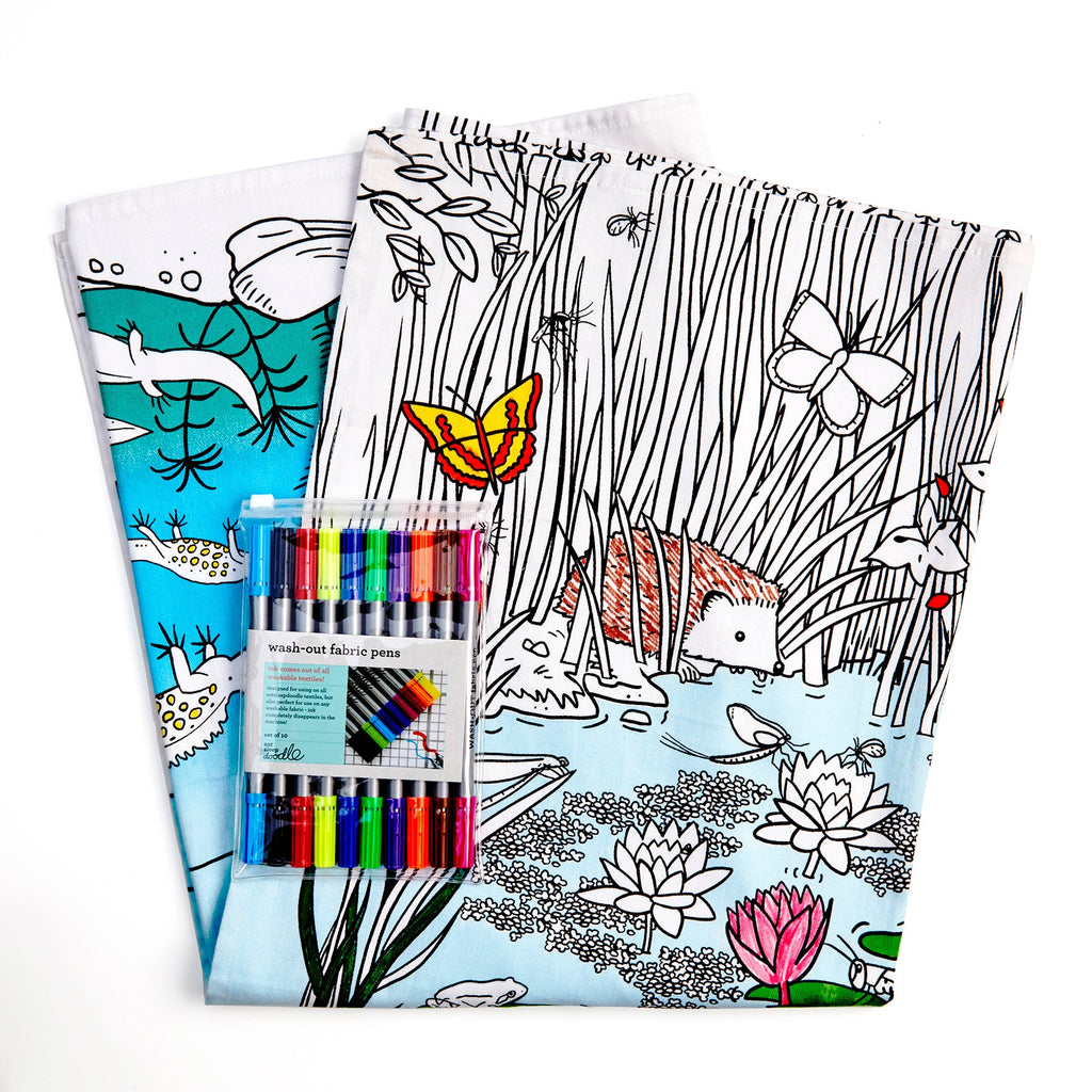 Kibakids - nature & wildlife tablecloth