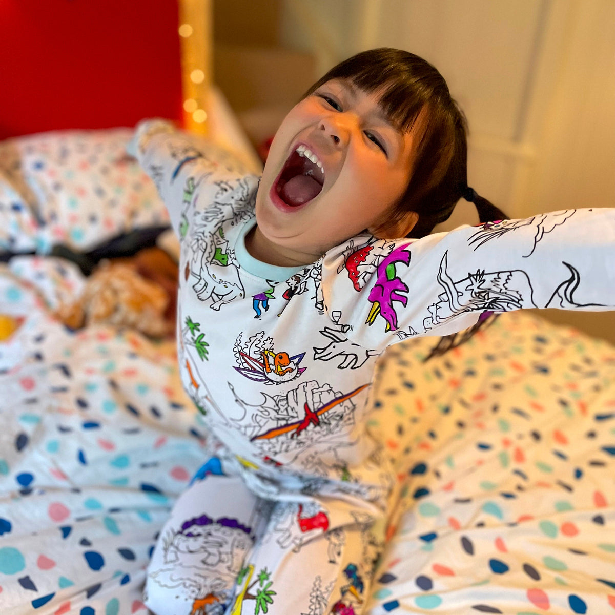 Kibakids - dinosaur pajamas