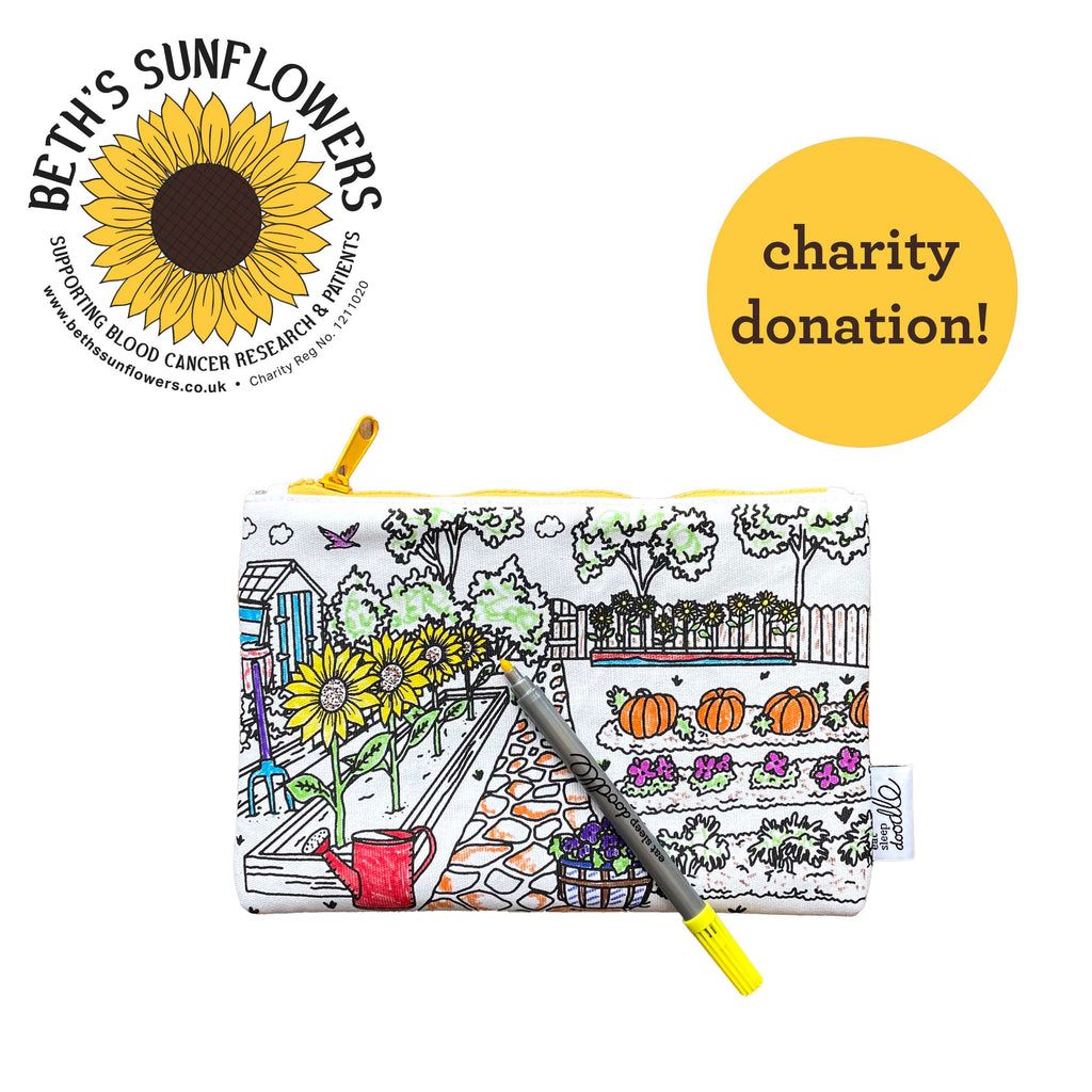 Kibakids - sunflower pencil case