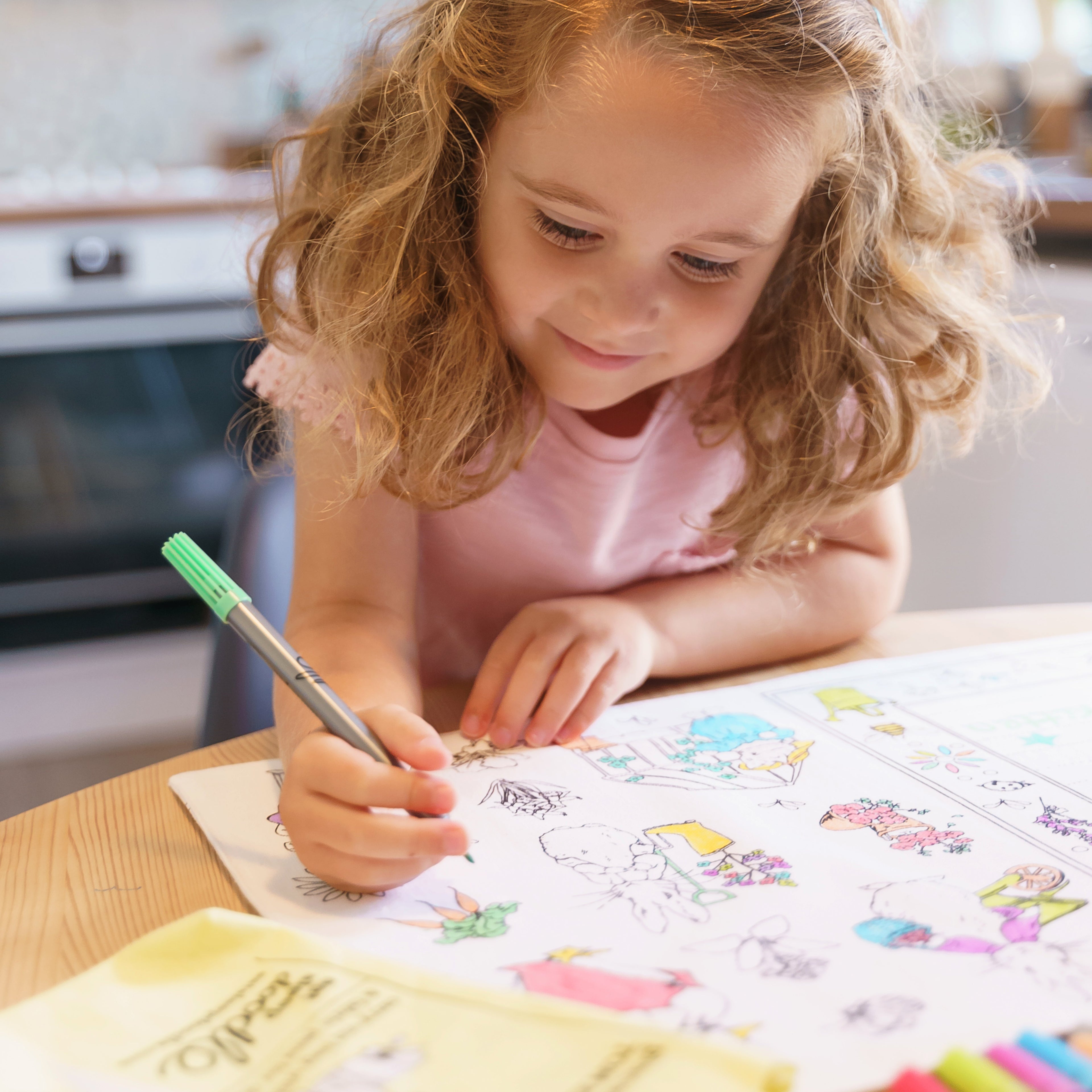 Kibakids - Tom Kitten™ Reusable Colour-In Placemat for Kids