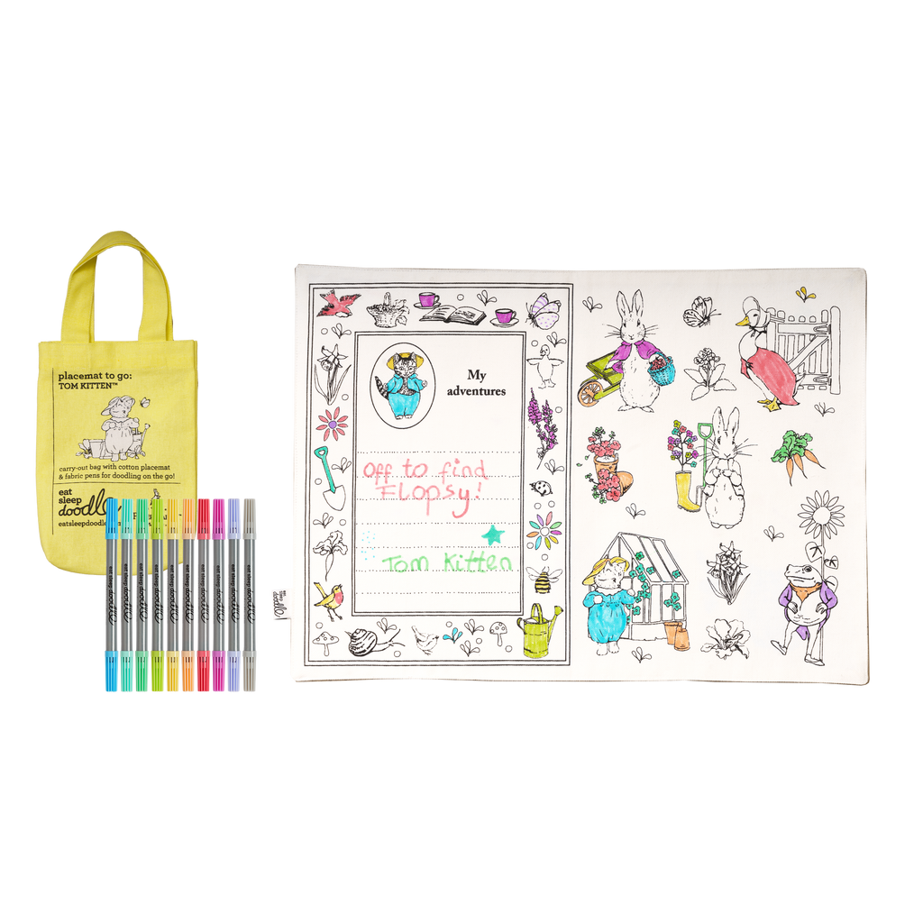 Kibakids - Tom Kitten™ Reusable Colour-In Placemat for Kids