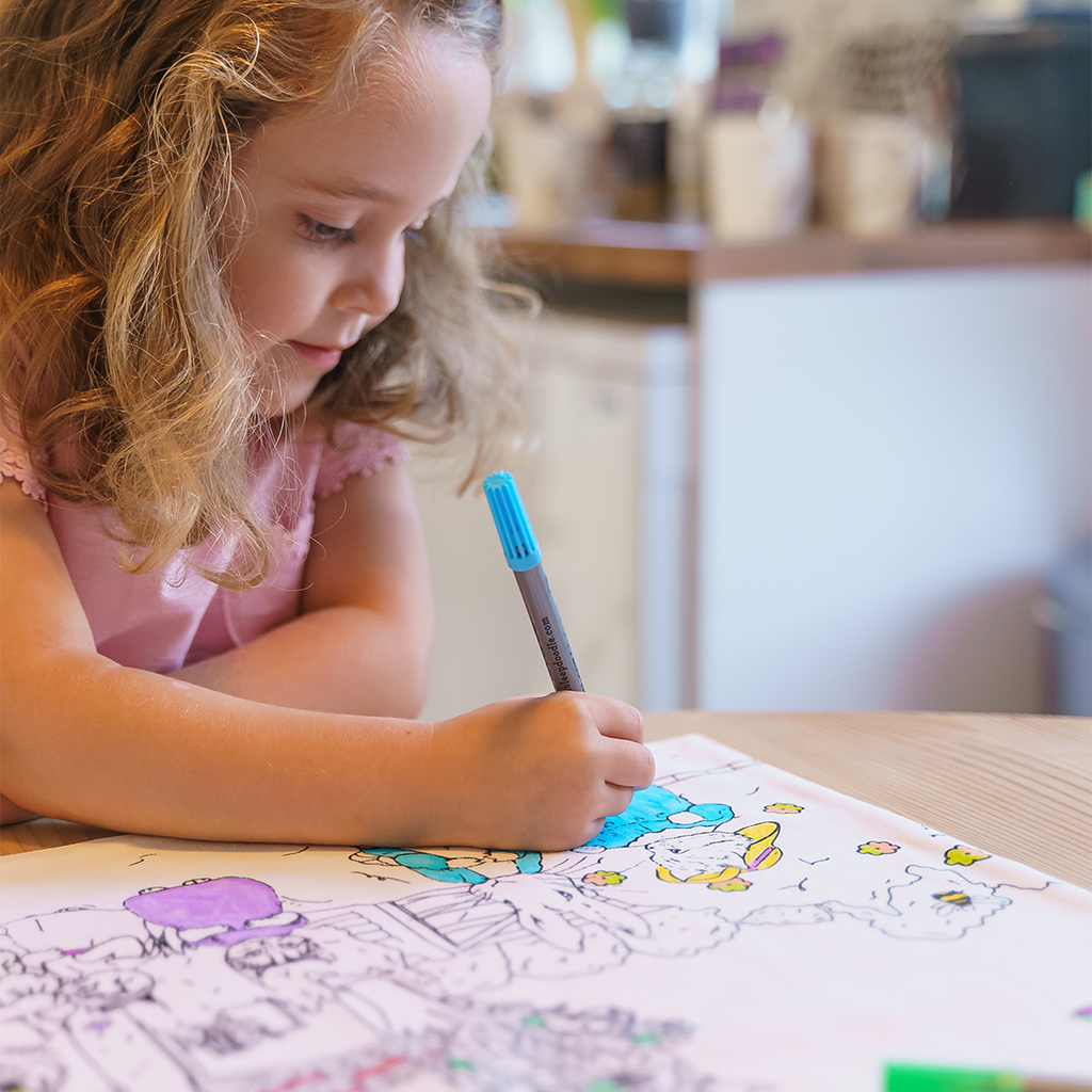 Kibakids - Tom Kitten™ Reusable Colour-In Placemat for Kids