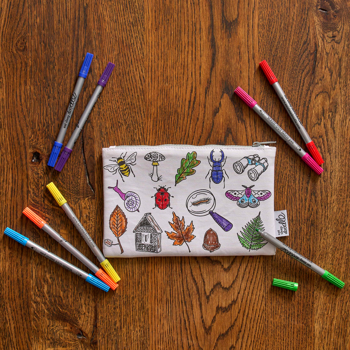 Kibakids - woodland pencil case