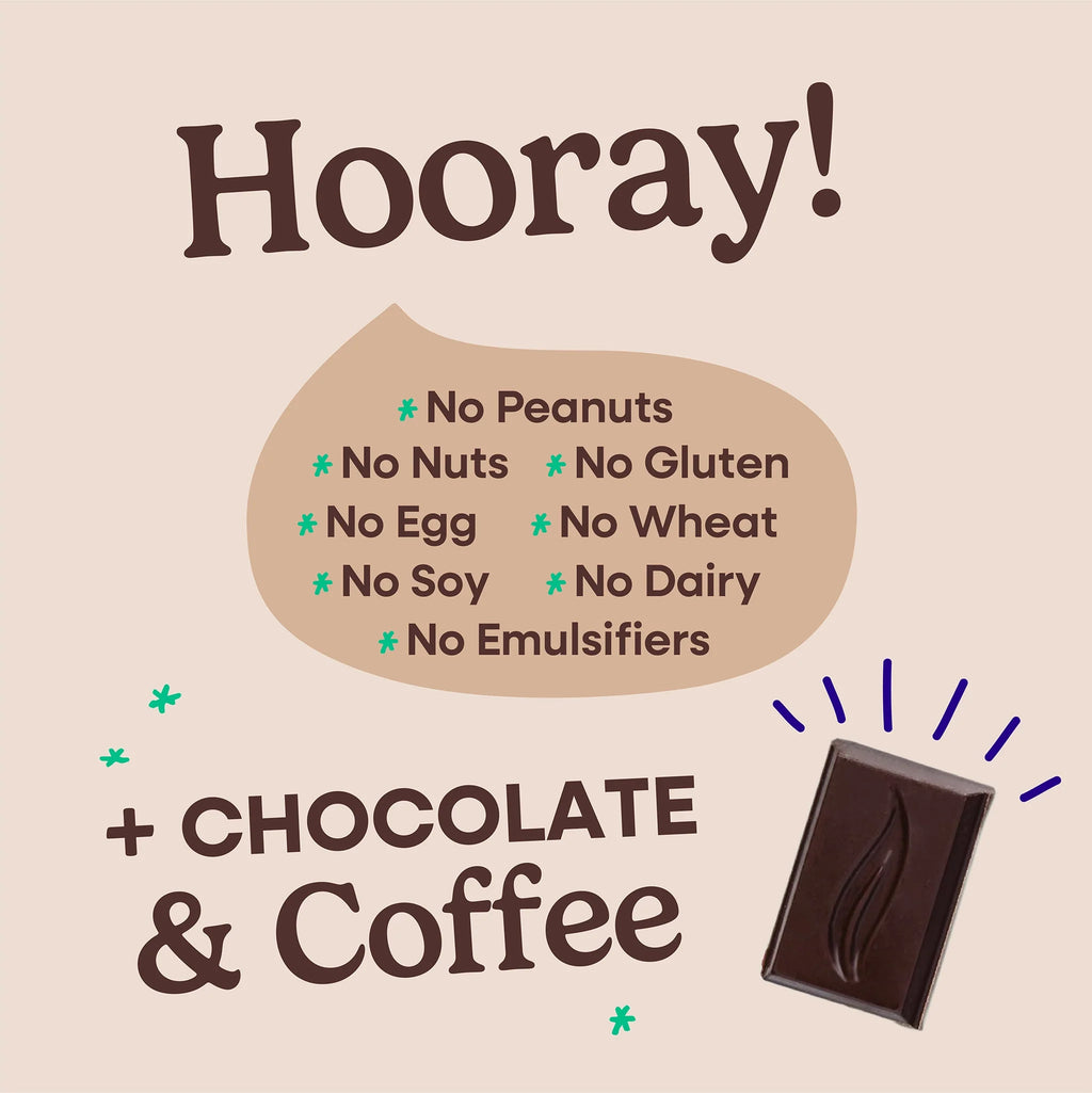 Shavelo - 70% Cacao Organic Vegan Dark Chocolate Bar with Arabica Coffee (10 Bar Pack)