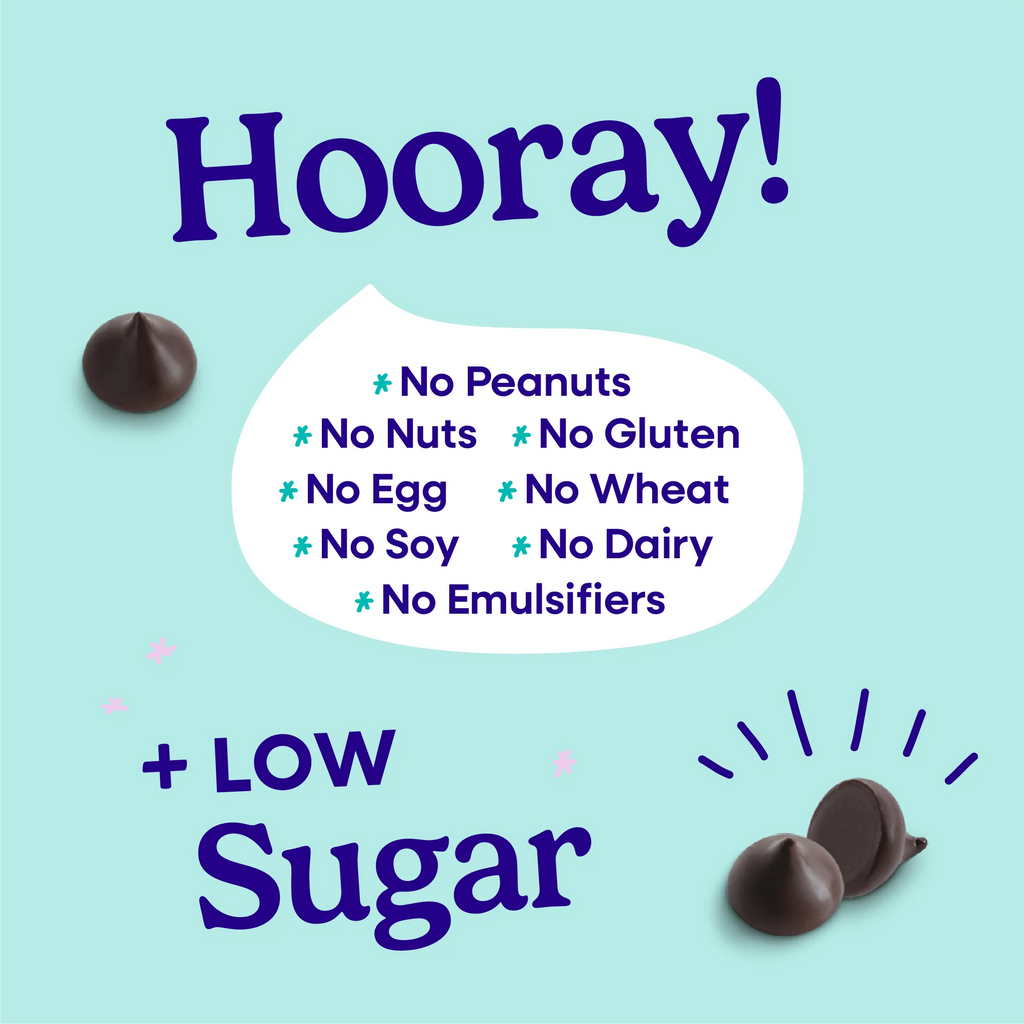 Shavelo - Bulk Baking Chips (10 lbs) - 85% Cacao Organic Vegan Extra Bitter-Sweet Dark Chocolate Chips (1000 ct) - Keto Friendly