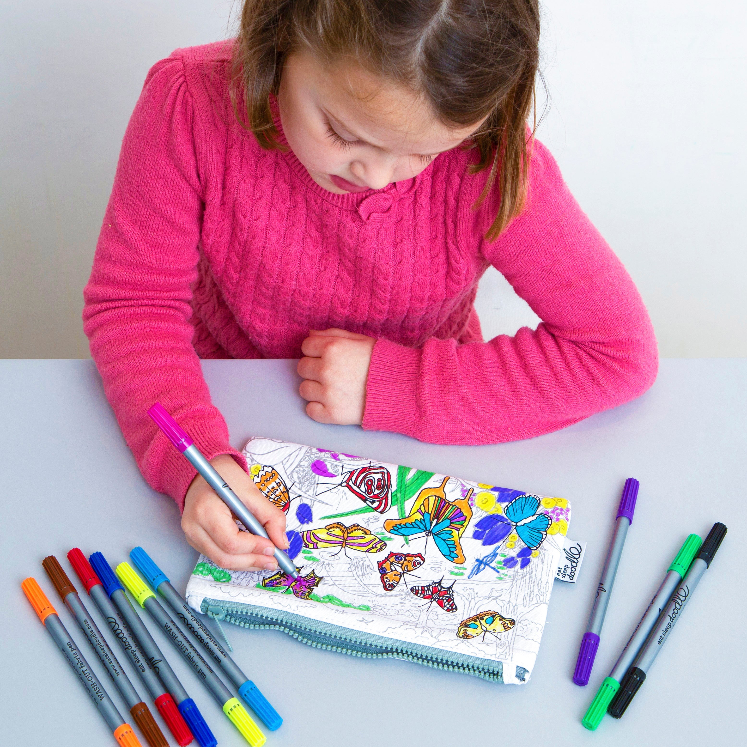 Kibakids - butterfly pencil case